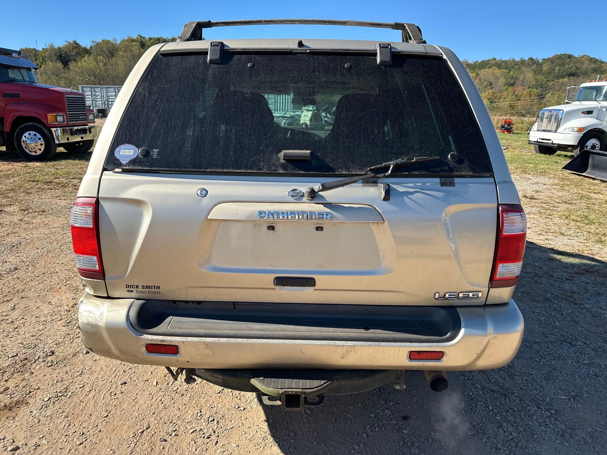 2001 Nissan PATHFINDER