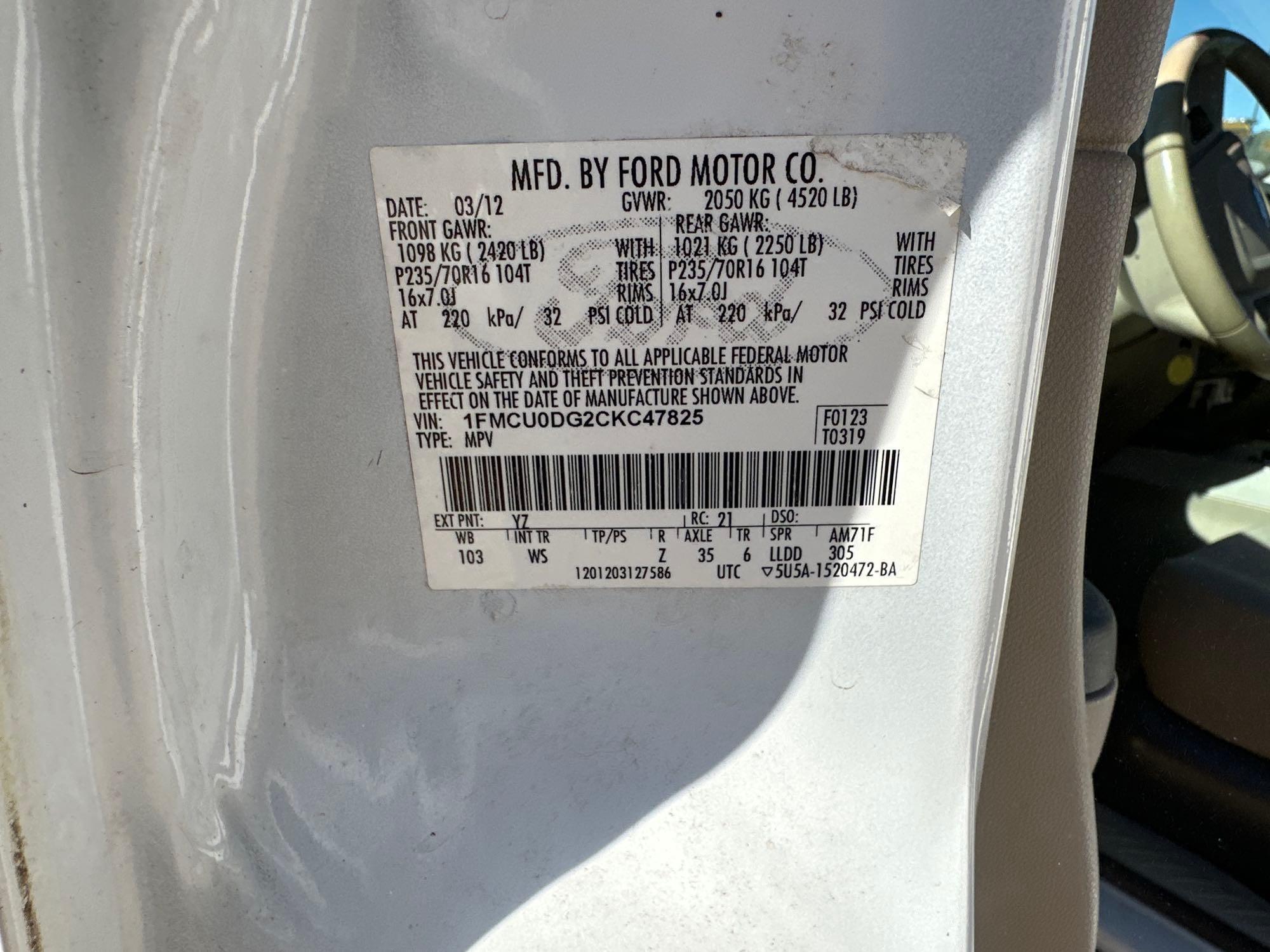2012 Ford Escape