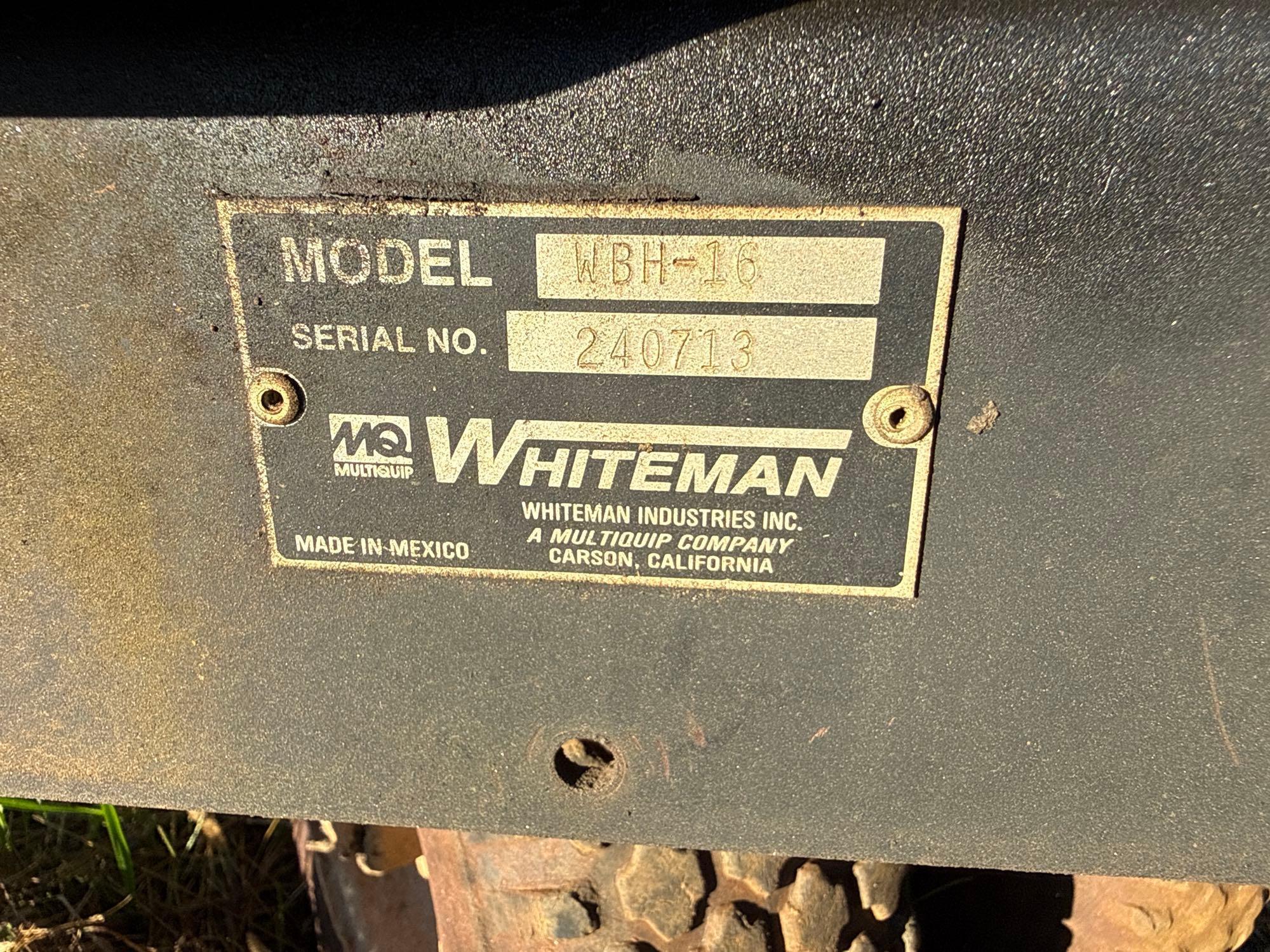 Whiteman WBH16