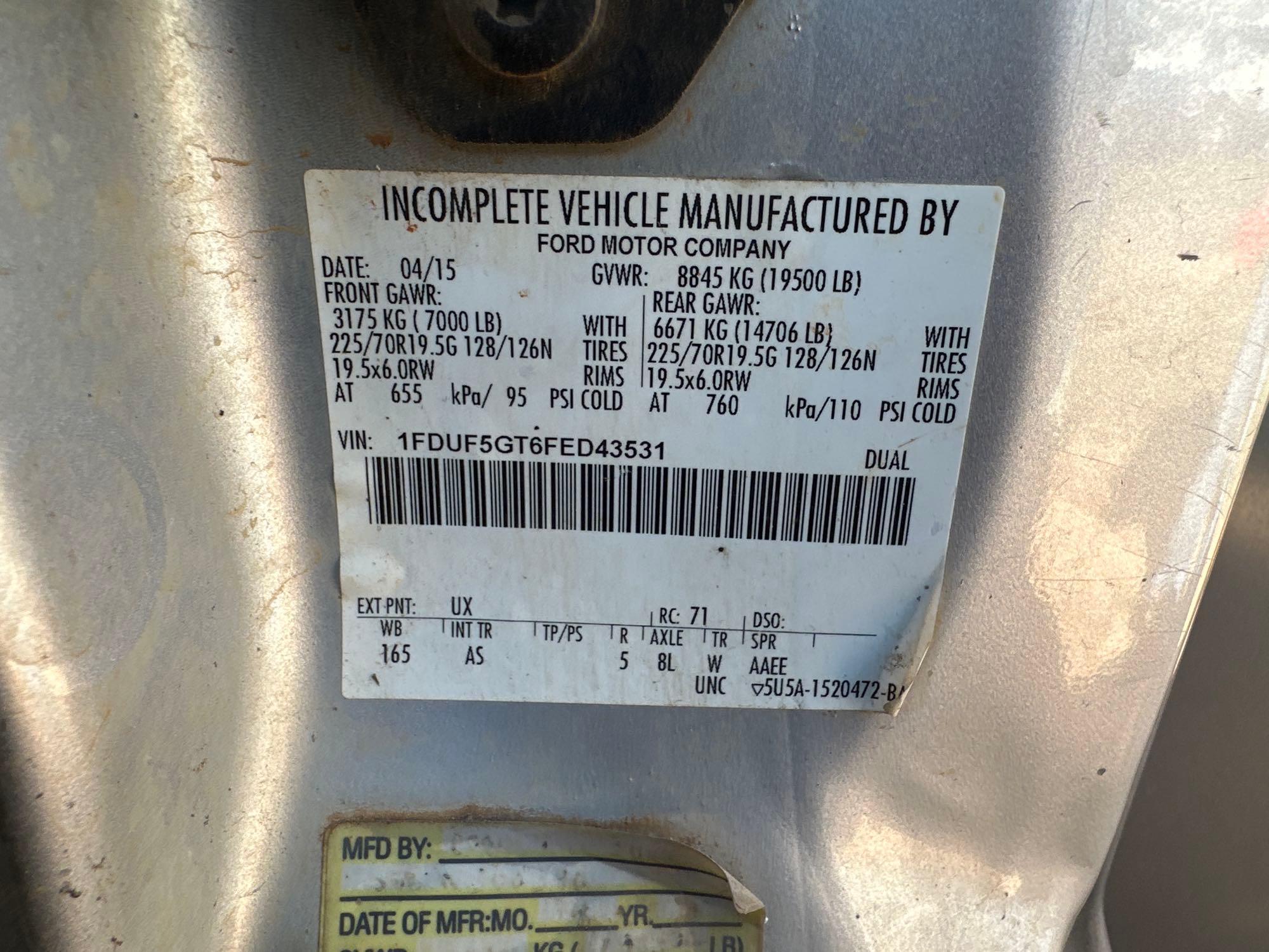 2015 Ford F-550