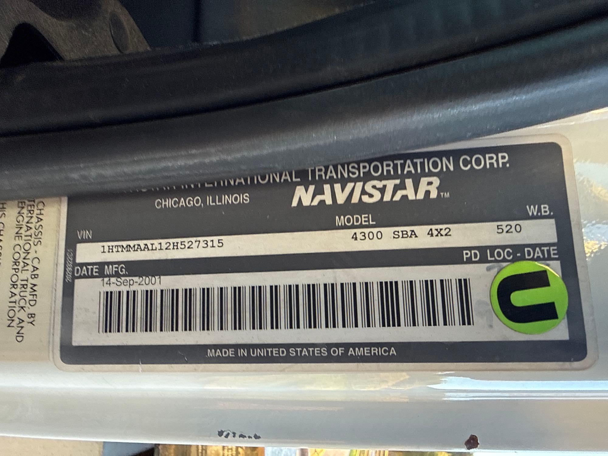 2002 International 4300