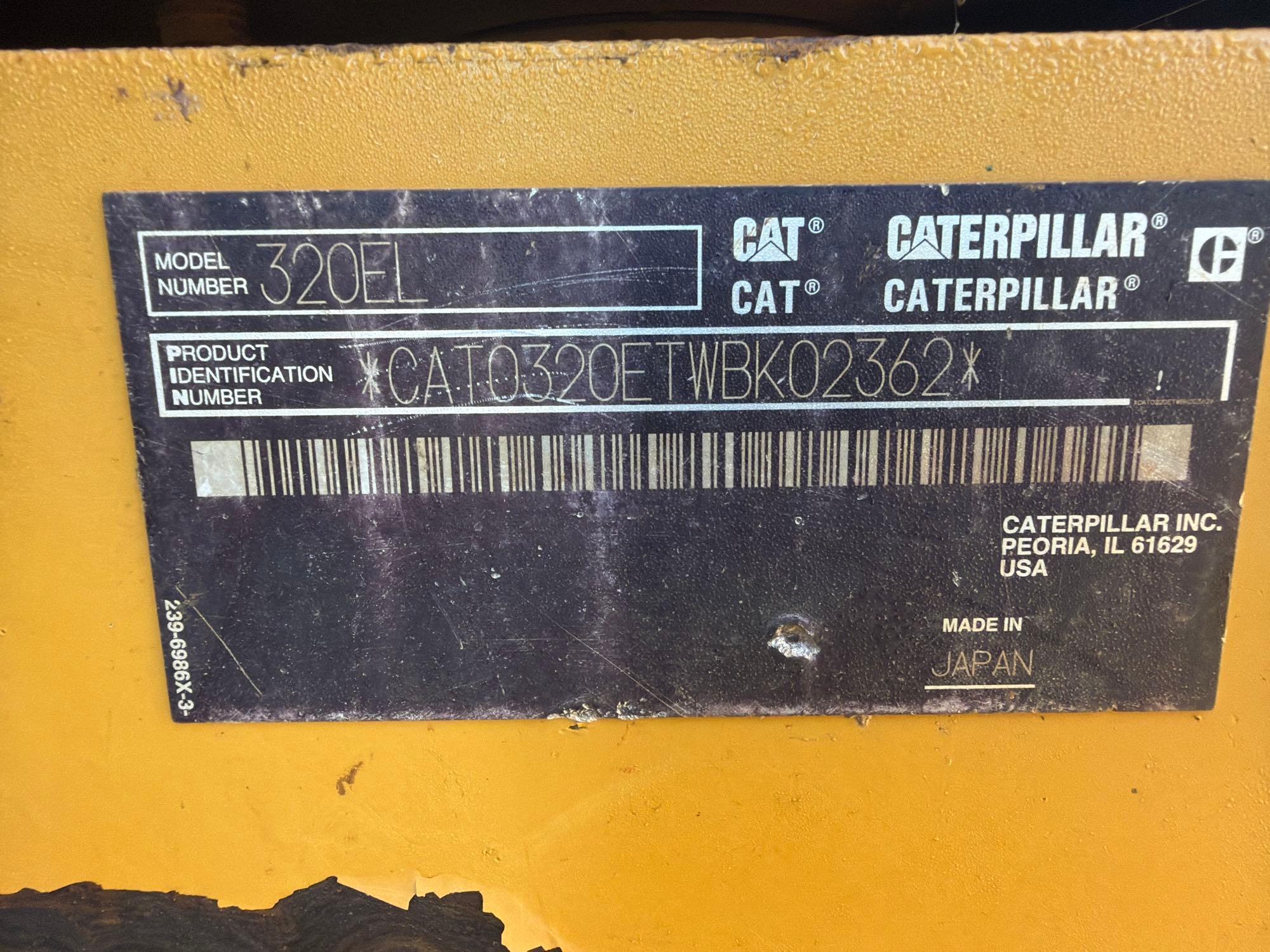 2013 Caterpillar 320EL
