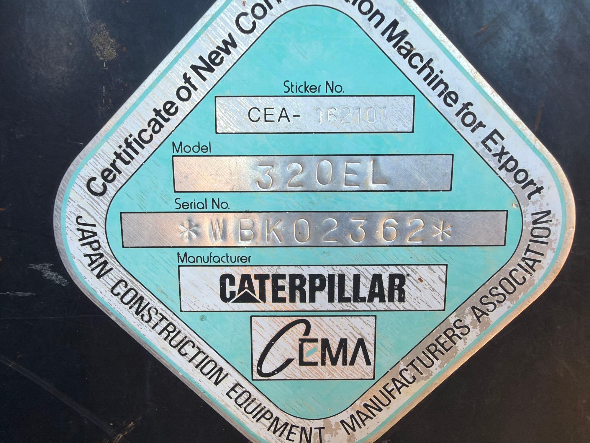 2013 Caterpillar 320EL