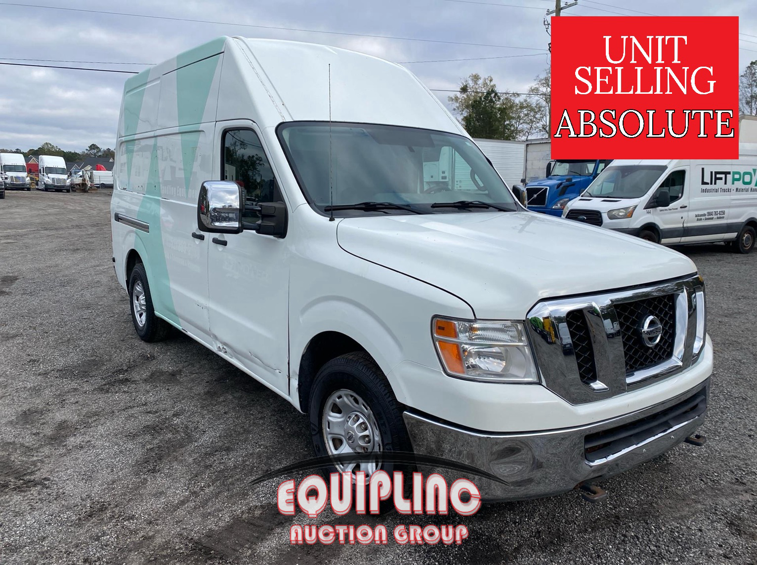 2013 NISSAN NV3500 CARGO VAN