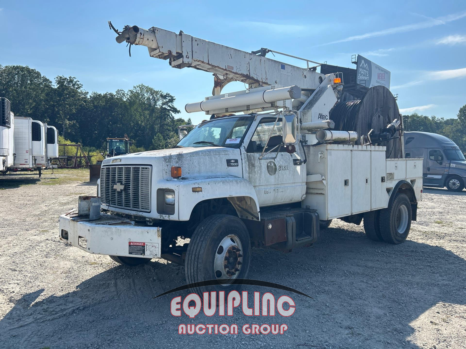 1999 CHEVROLET C7500 UTILITY TRUCK