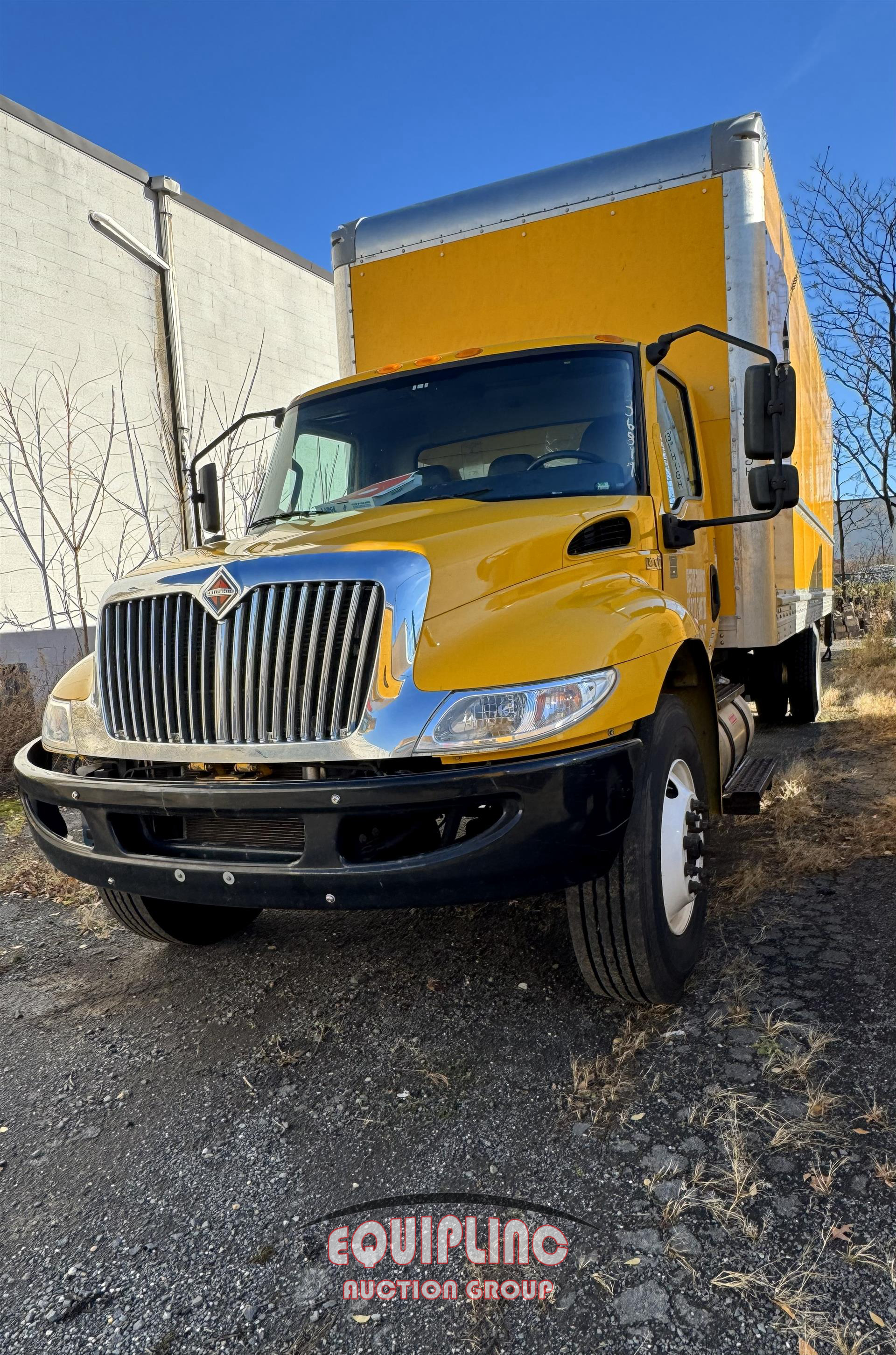 2020 INTERNATIONAL MV607 26FT NON CDL BOX TRUCK