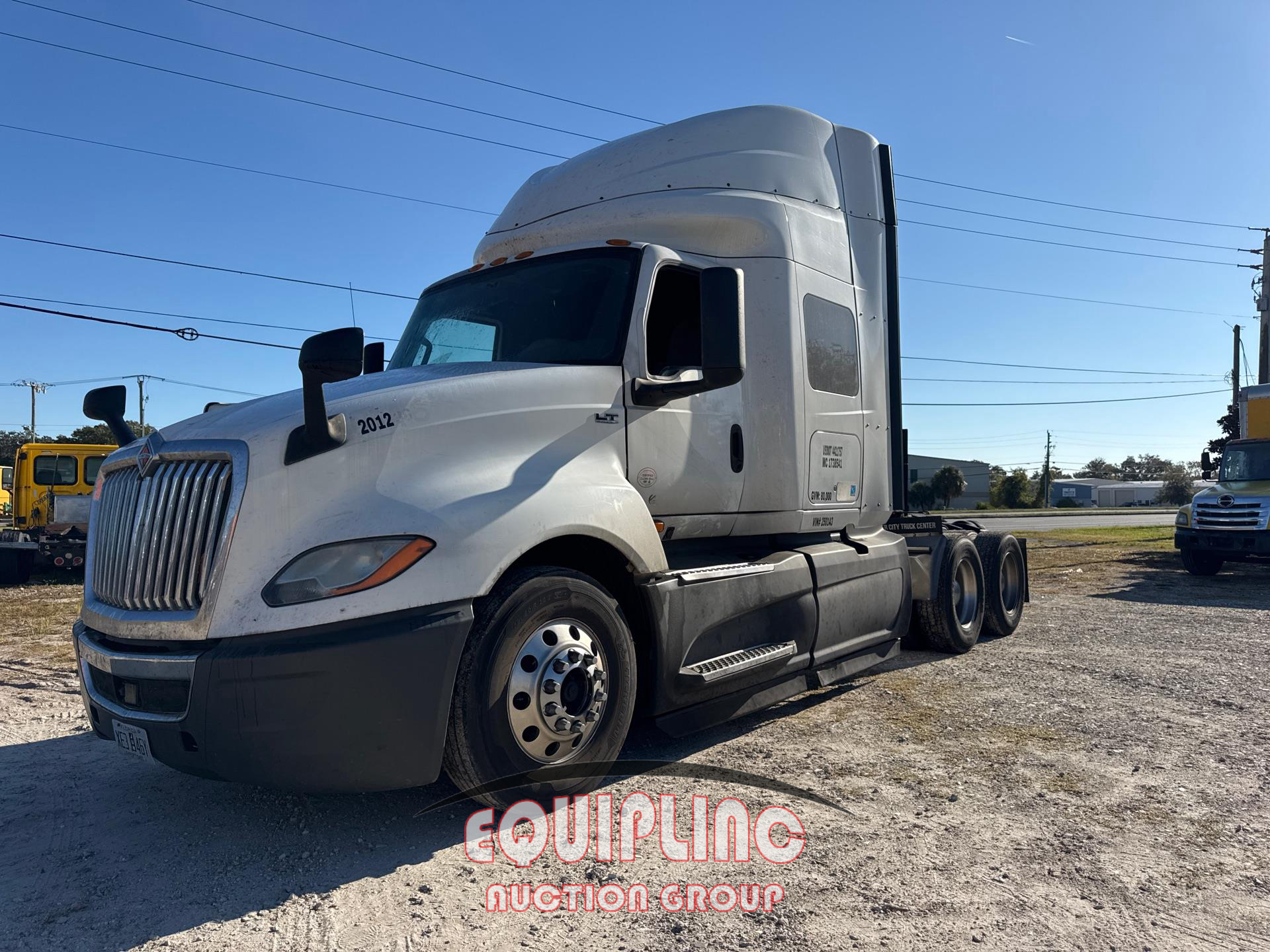 2018 INTERNATIONAL LT625 TANDEM AXLE SLEEPER