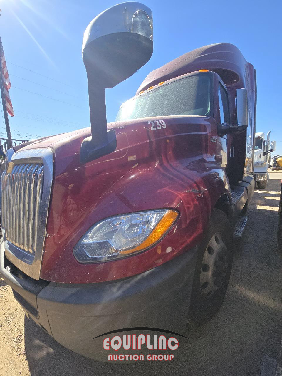 2018 INTERNATIONAL LT625 TANDEM AXLE SLEEPER