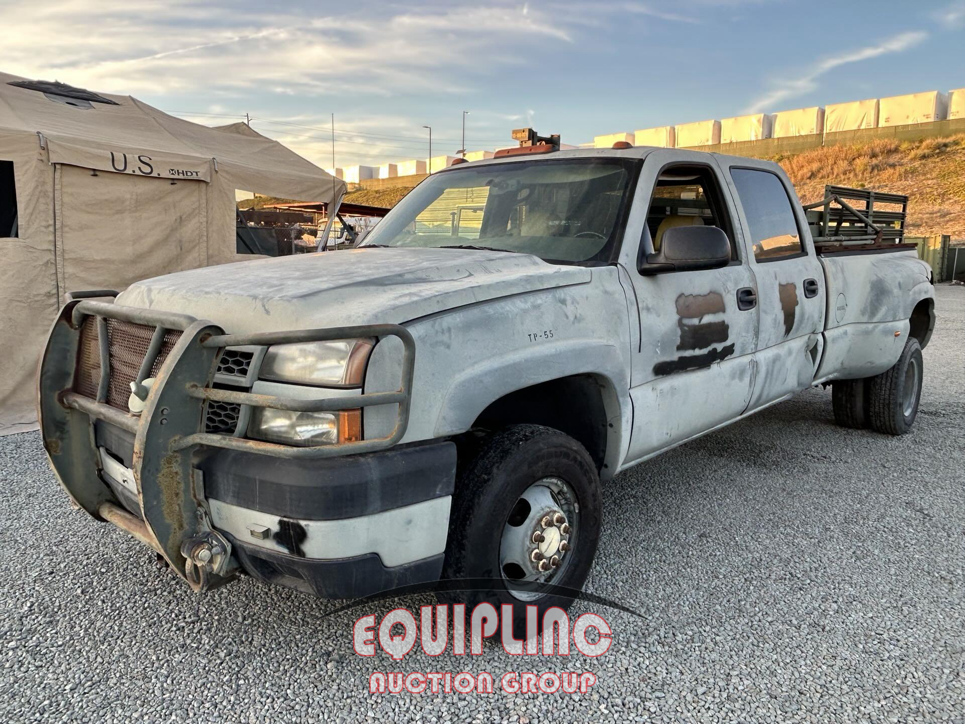 2007 CHEVROLET 3500 DUALLY 4X4 DIESEL TRUCK