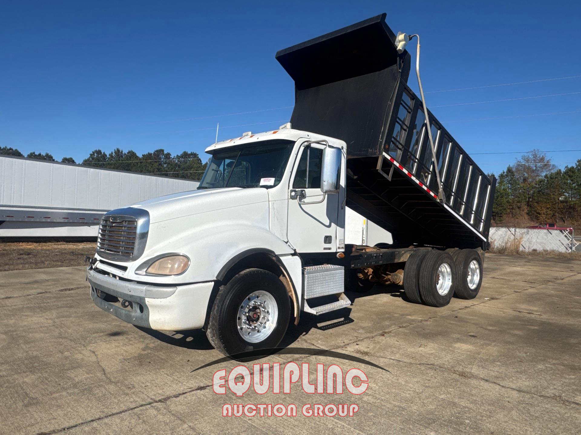 2012 FREIGHTLINER CL120 CONVERTED TANDEM AXLE GLIDER DUMP TRUCK
