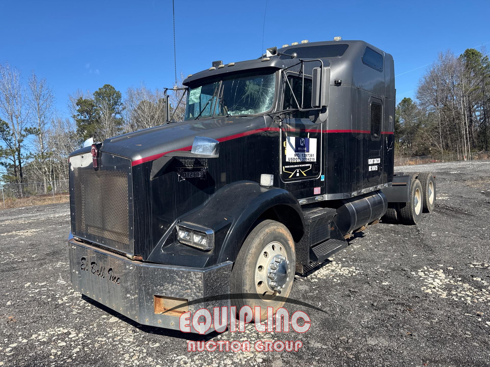 2000 KENWORTH T800 TANDEM AXLE MID ROOF SLEEPER