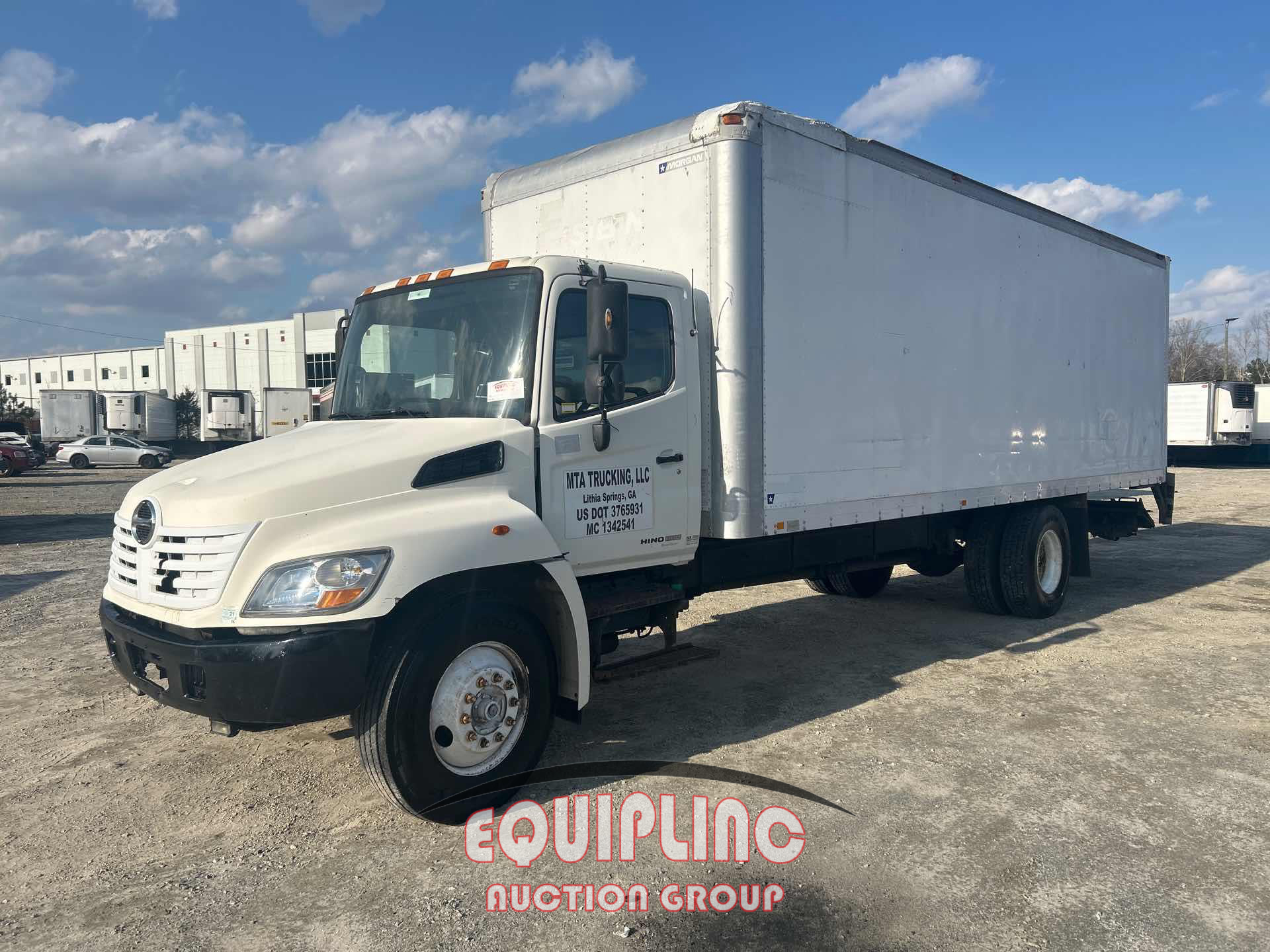 2008 HINO 268 4X2 26FT NON CDL BOX TRUCK