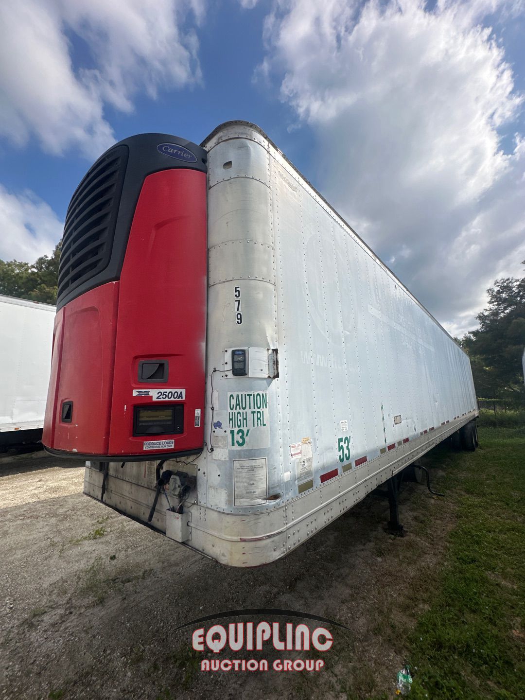 2008 WABASH 53X102 T/A REFRIGERATED TRAILER