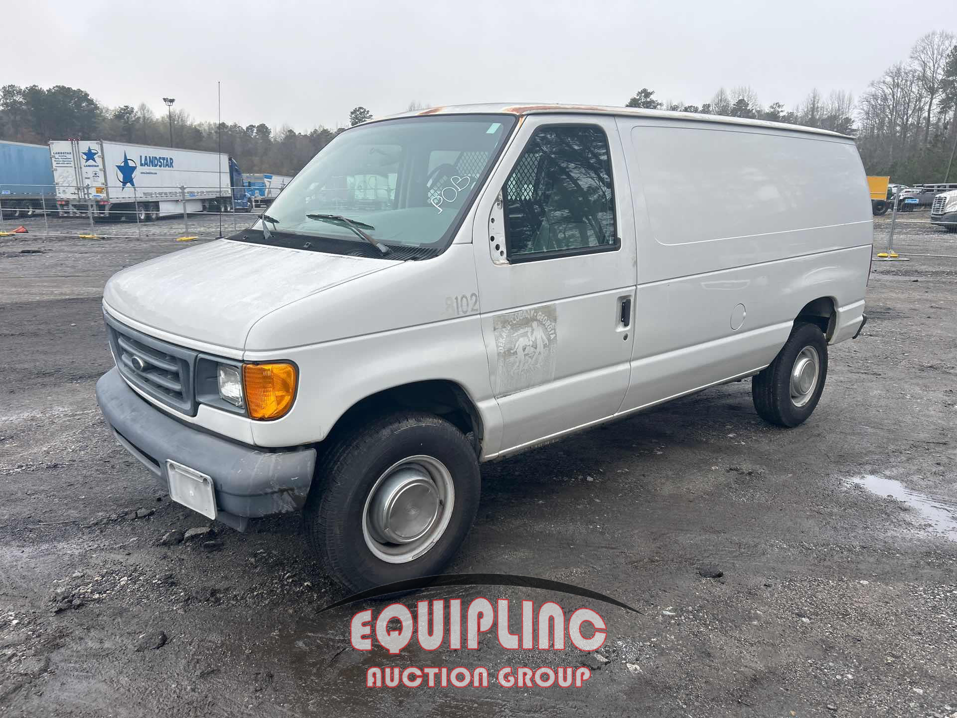 2006 FORD E350 CARGO VAN