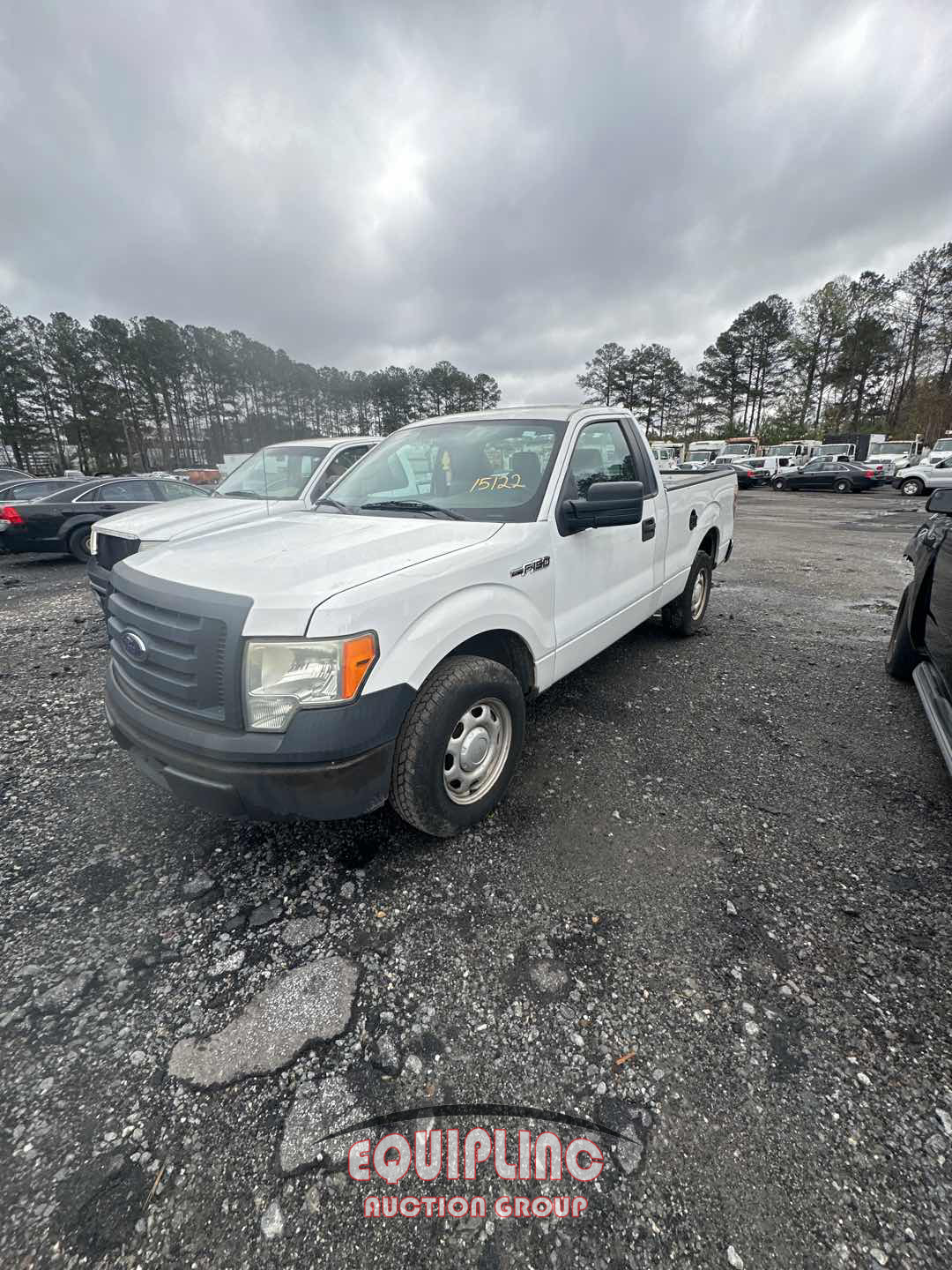2012 FORD F150 REGULAR CAB PICKUP TRUCK