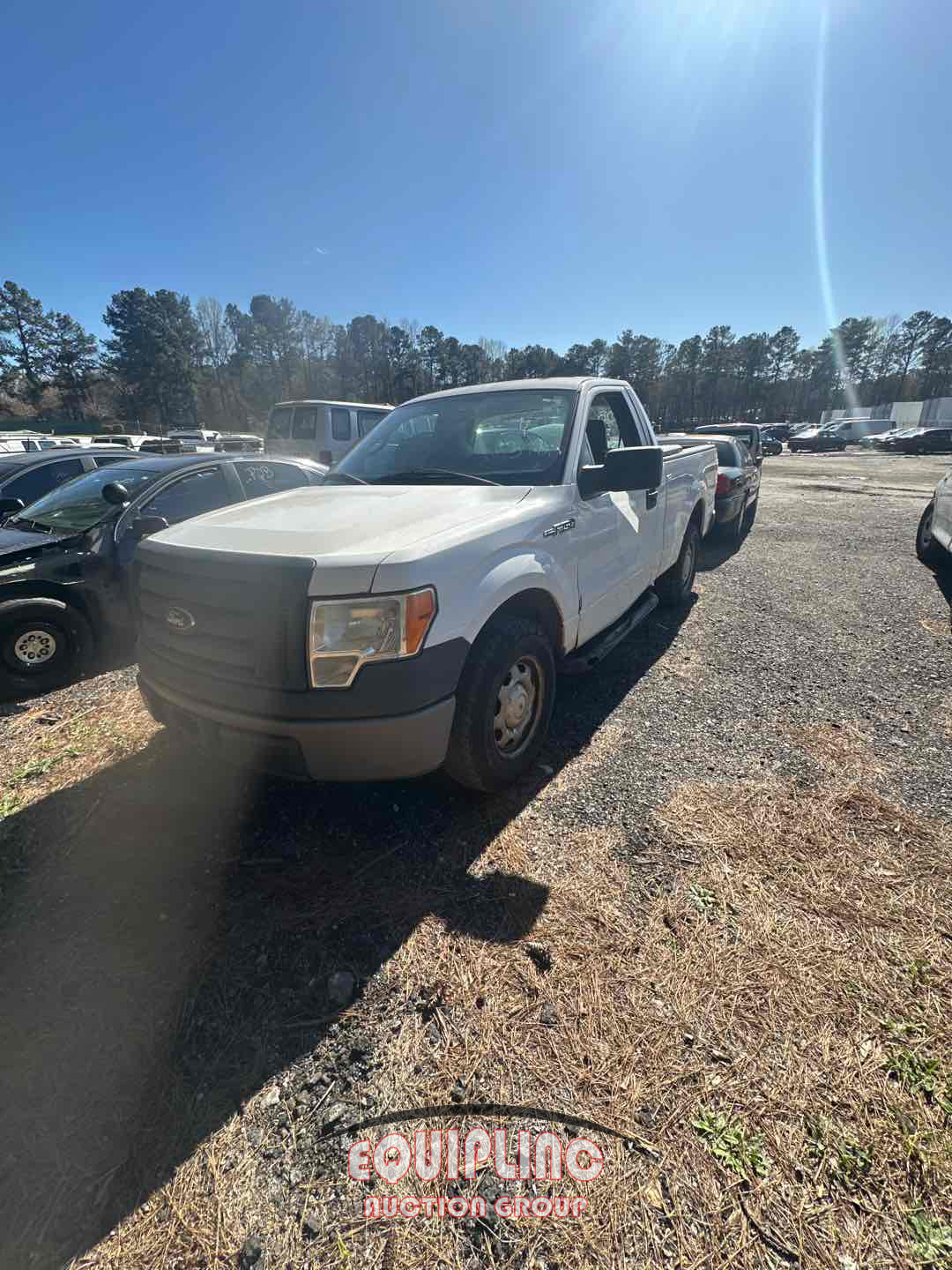 2012 FORD F150 REGULAR CAB PICKUP TRUCK