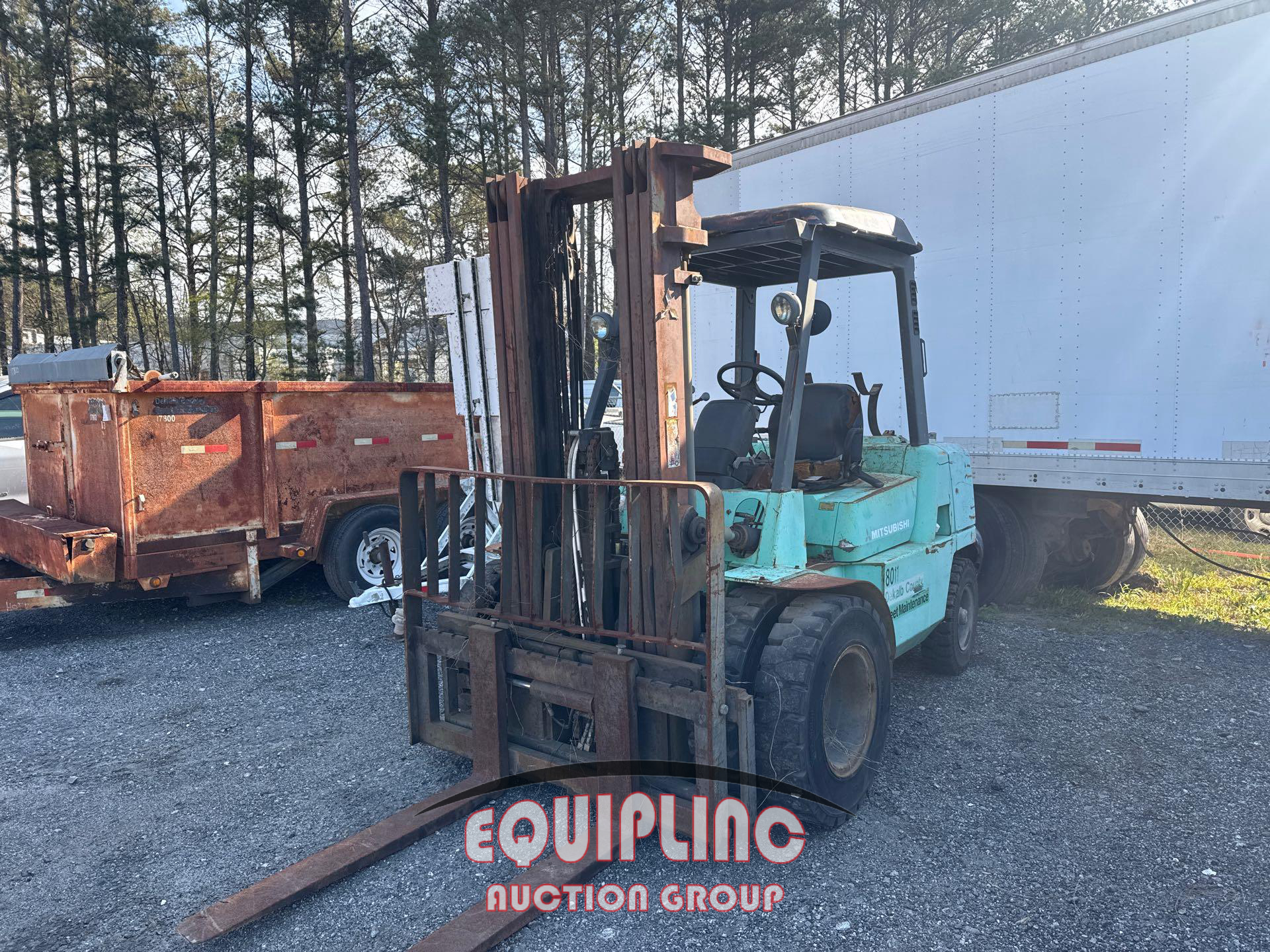 2002 MITSUBISHI FG40K FORKLIFT