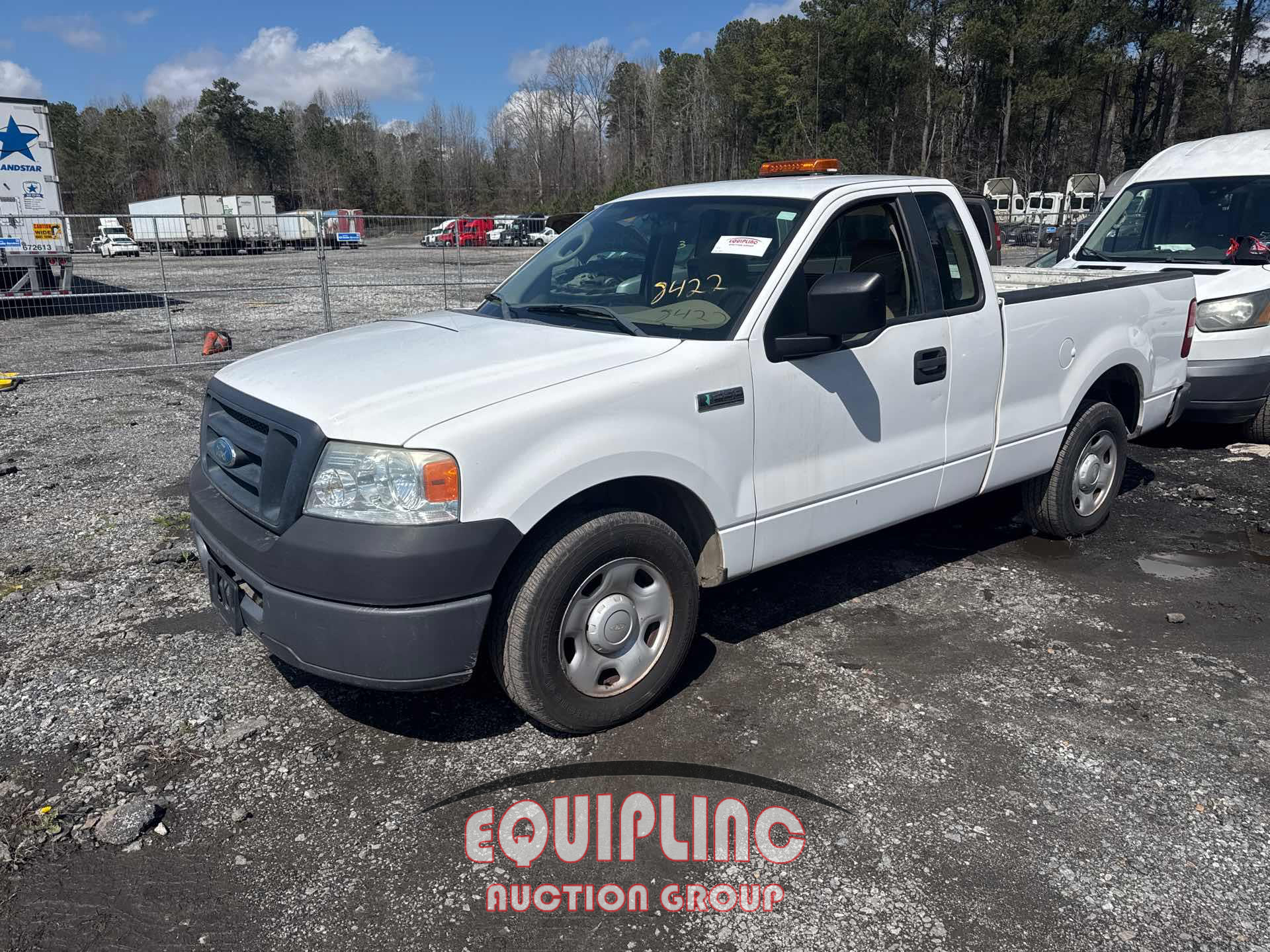 2008 FORD F150 REGULAR CAB PICKUP TRUCK