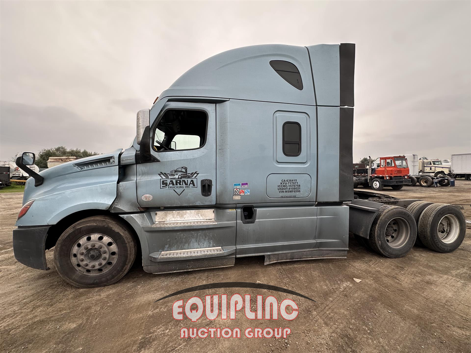 2021 FREIGHTLINER CASCADIA 125 6X4 T/A