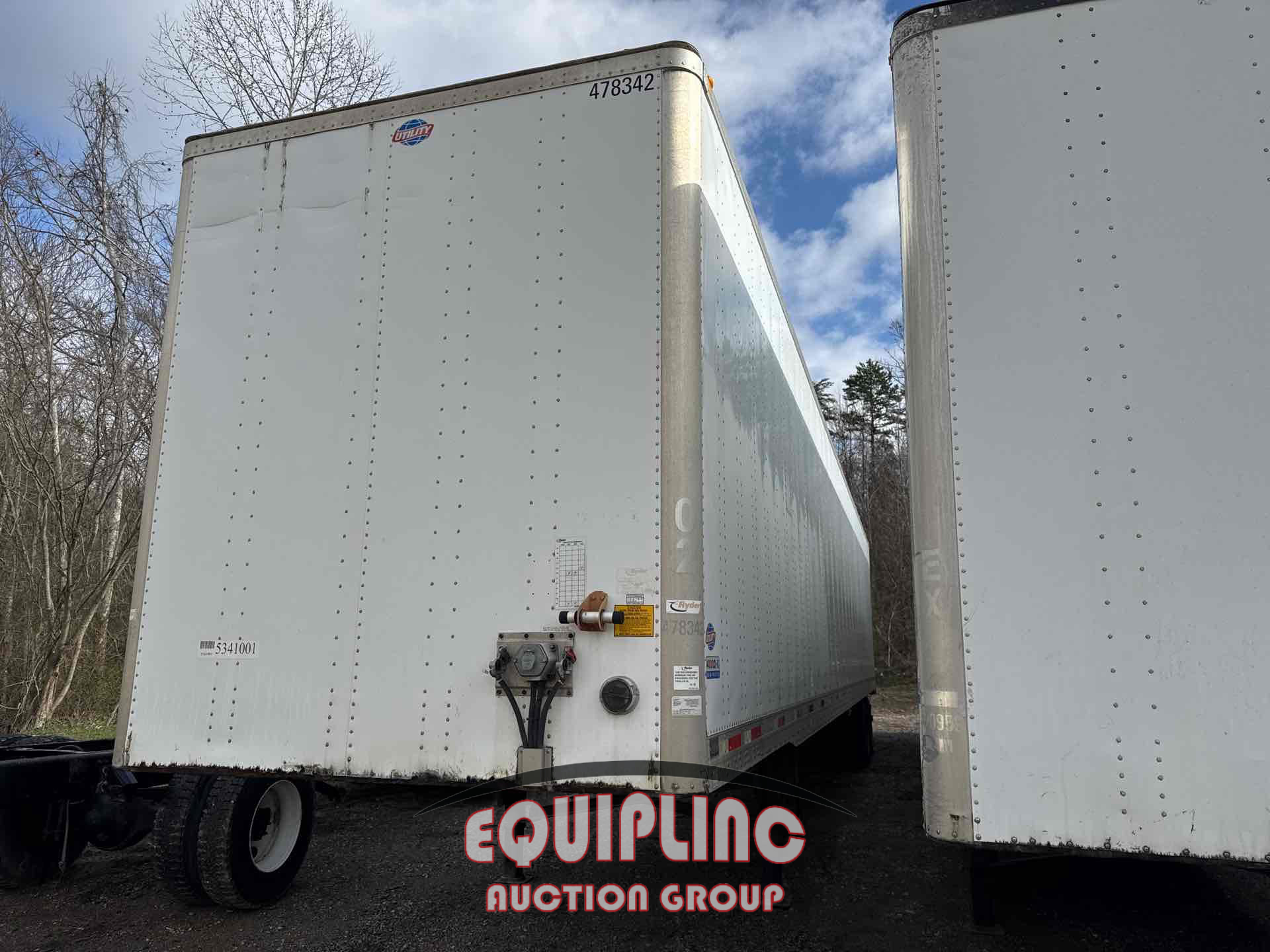 2013 UTILITY VS2DX T/A DRY VAN TRAILER