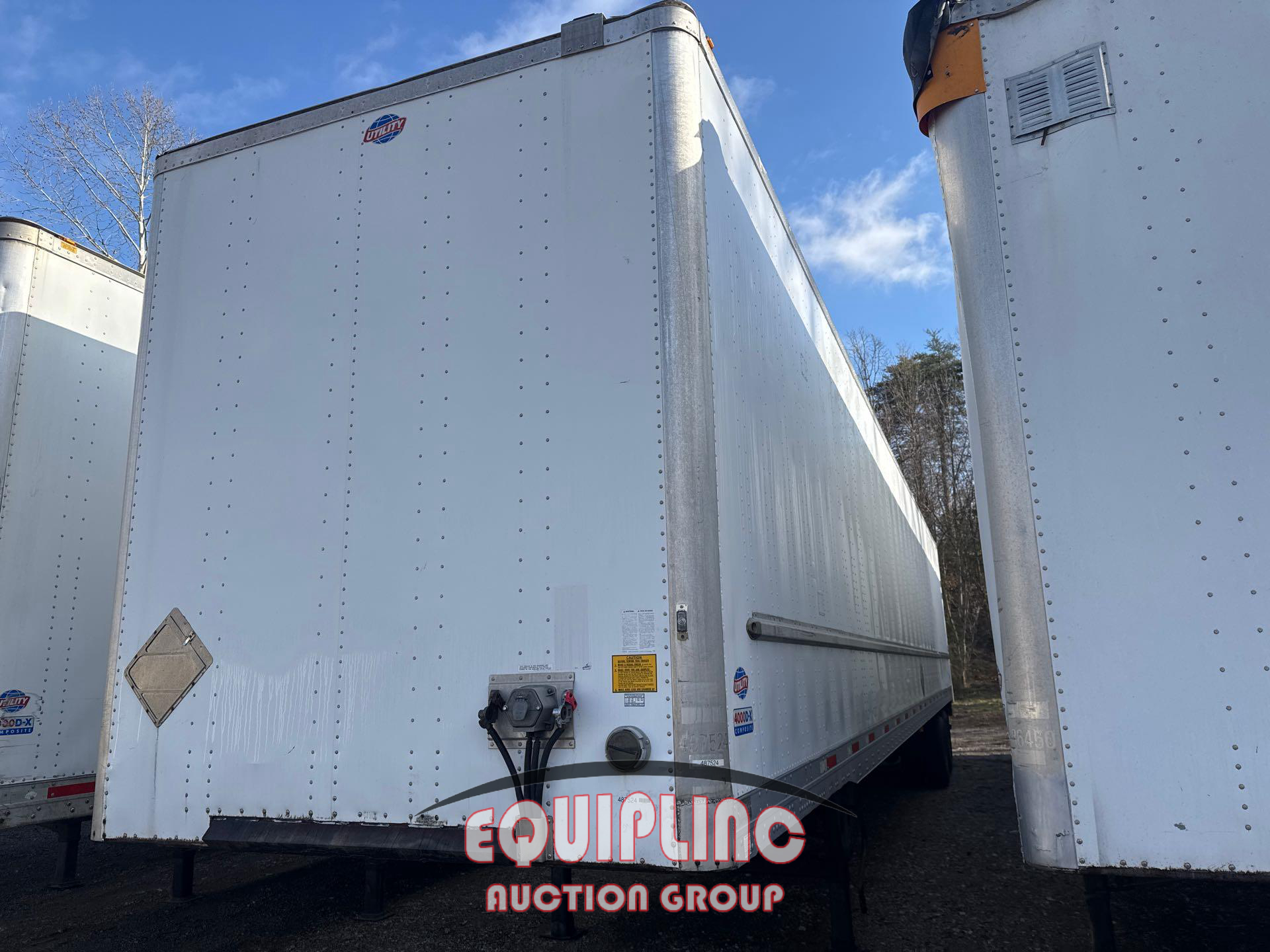2013 UTILITY VS2DX T/A DRY VAN TRAILER