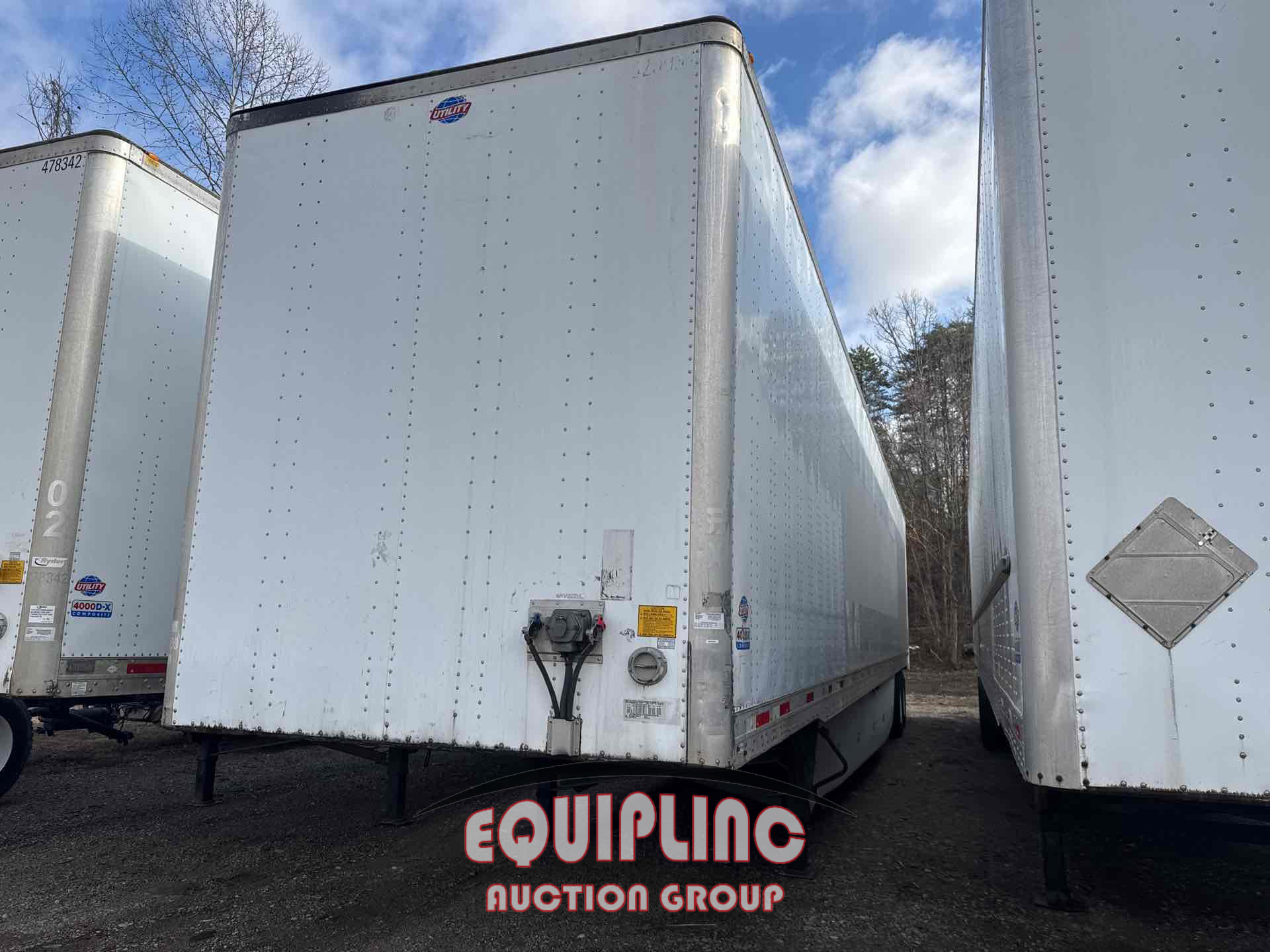 2014 UTILITY VS2DX T/A DRY VAN TRAILER