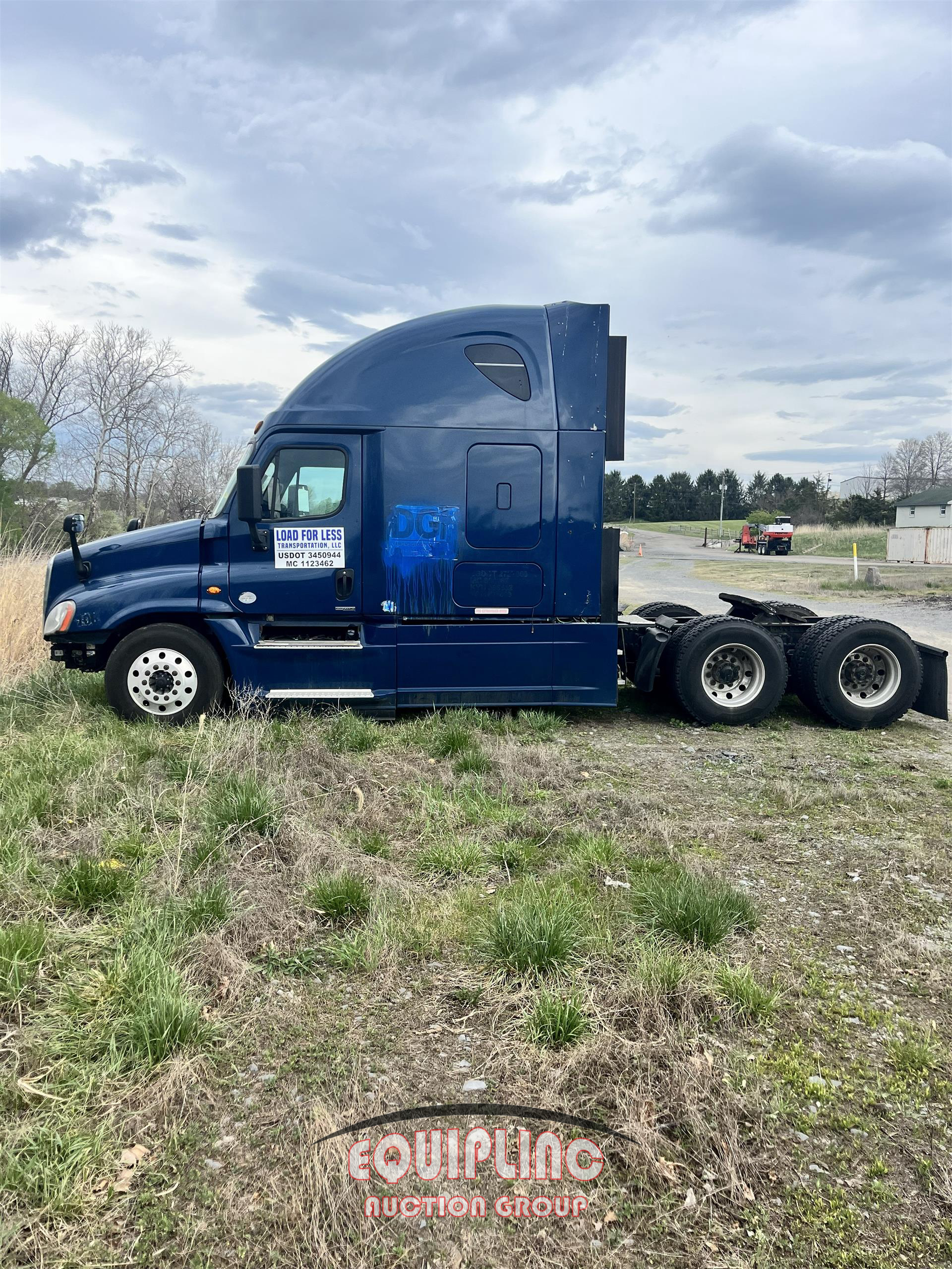 2016 FREIGHTLINER CASCADIA 6X4 T/A SLEEPER TRUCK TRACTOR