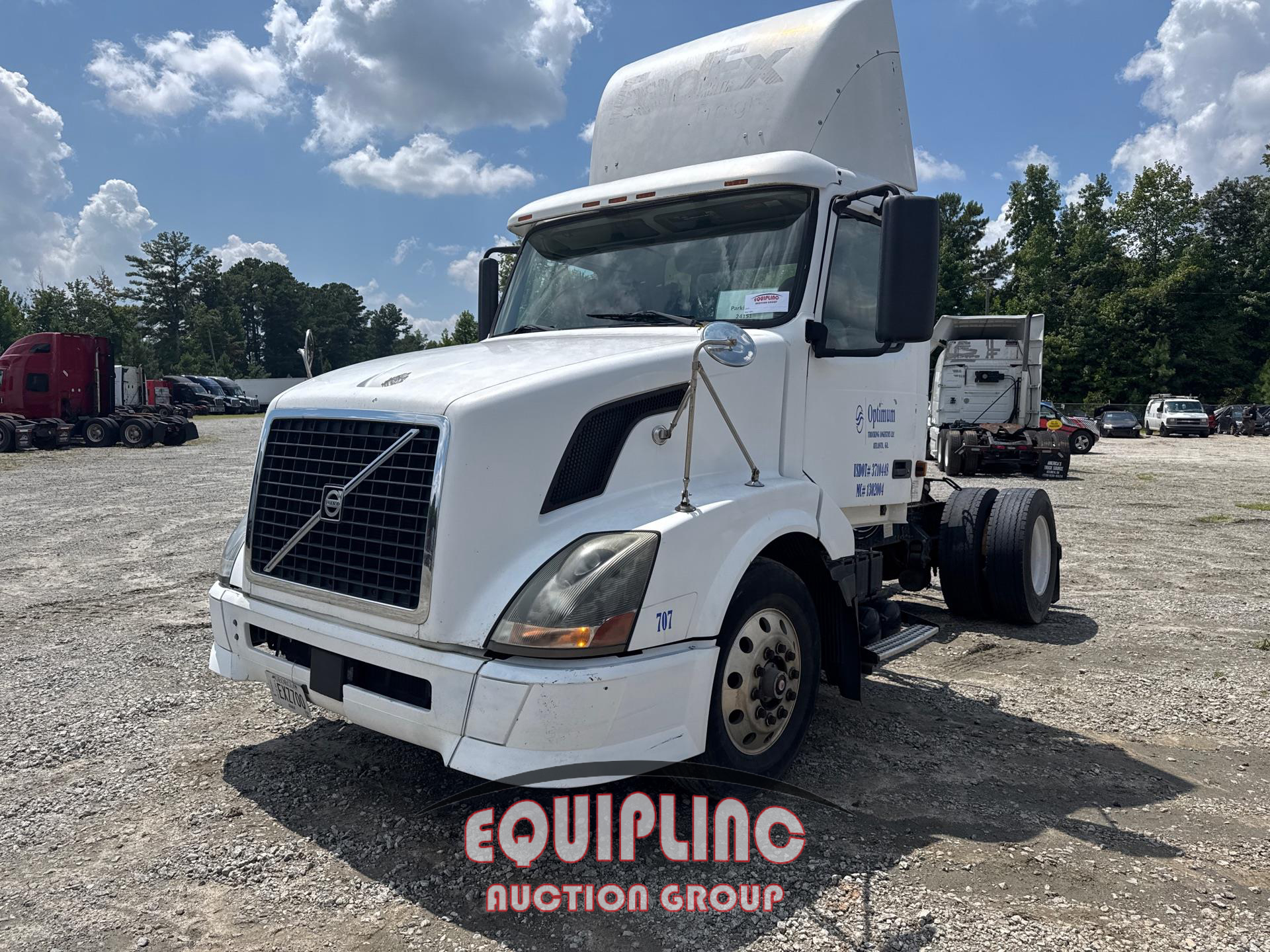 2007 VOLVO VNL SINGLE AXLE DAY CAB