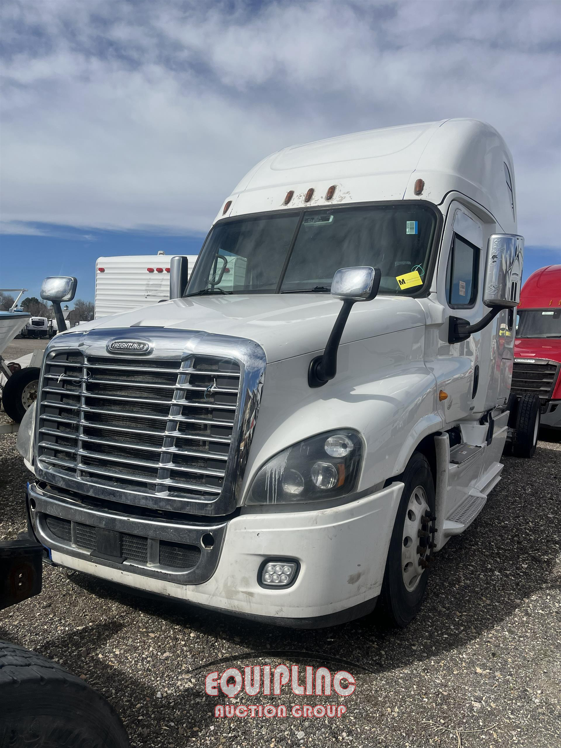2017 FREIGHTLINER CASCADIA 6X4 T/A SLEEPER TRUCK TRACTOR