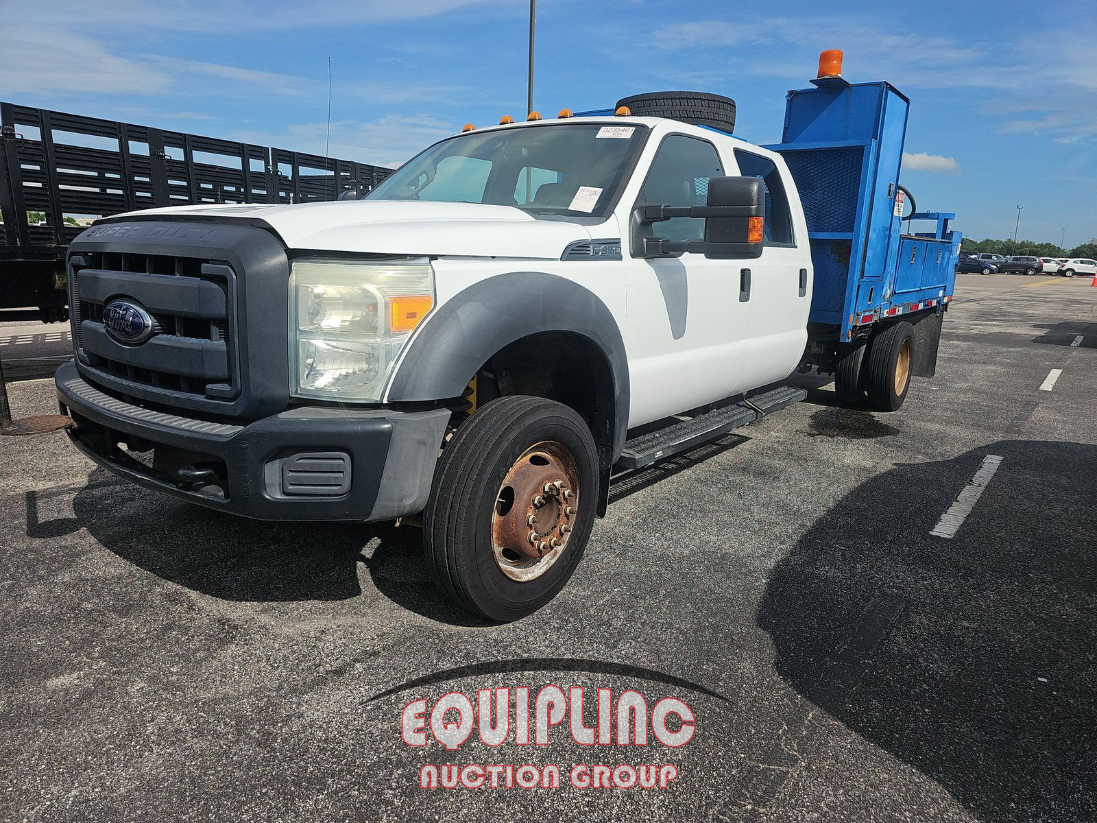 2016 FORD F450 CREW CAB SERVICE TRUCK