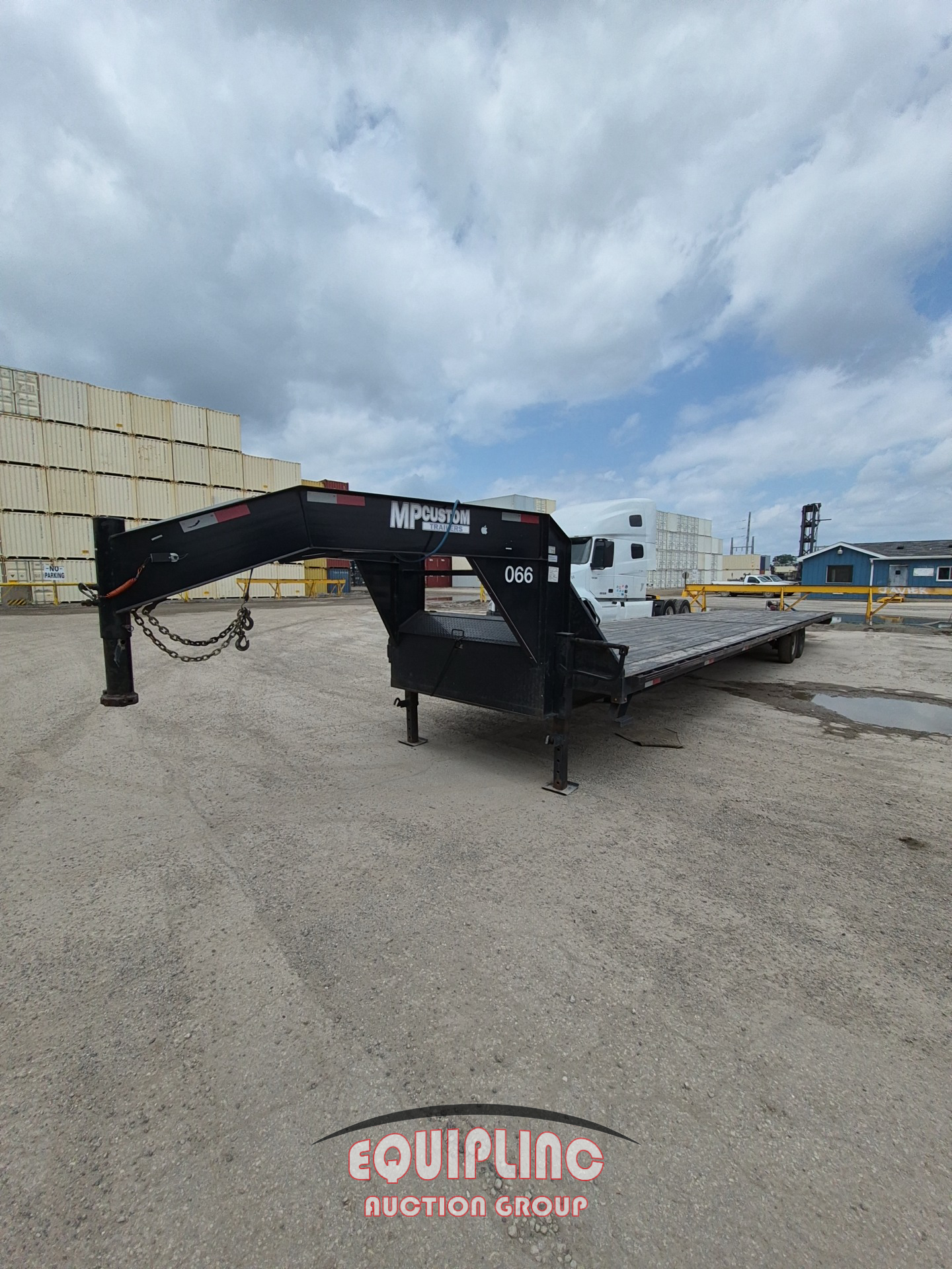 2024 MP CUSTOMER TRAILERS FLATBED CTZ T/A 40FT GOOSENECK TRAILER