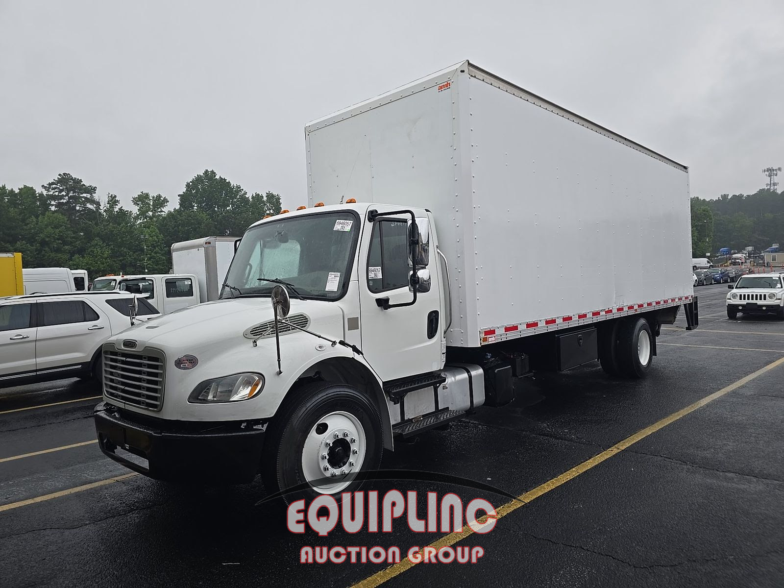 2018 FREIGHTLINER M2 4X2 S/A  26FT CURTAIN SIDE BOX TRUCK