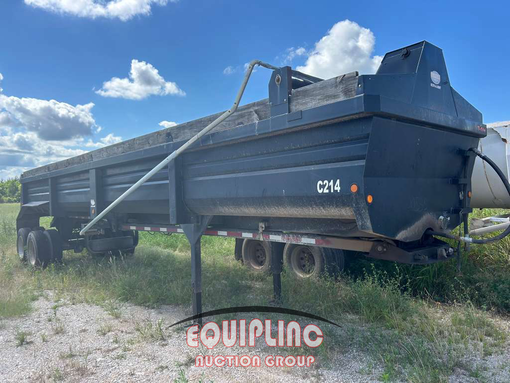 1993 LUFKIN 38FT FRAMELESS END DUMP TRAILER