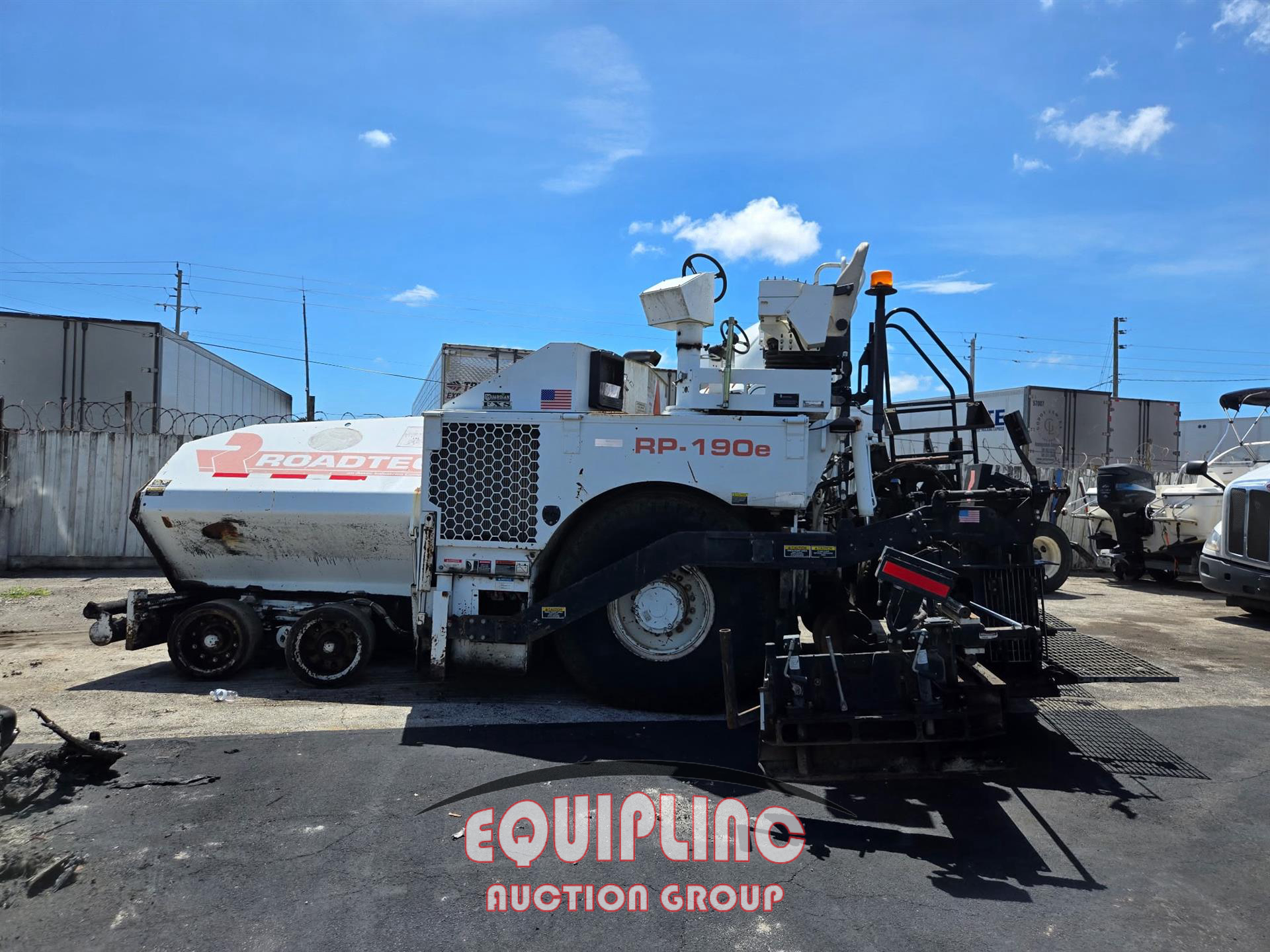 2016 ROADTEC RP-190E ASPHALT PAVER