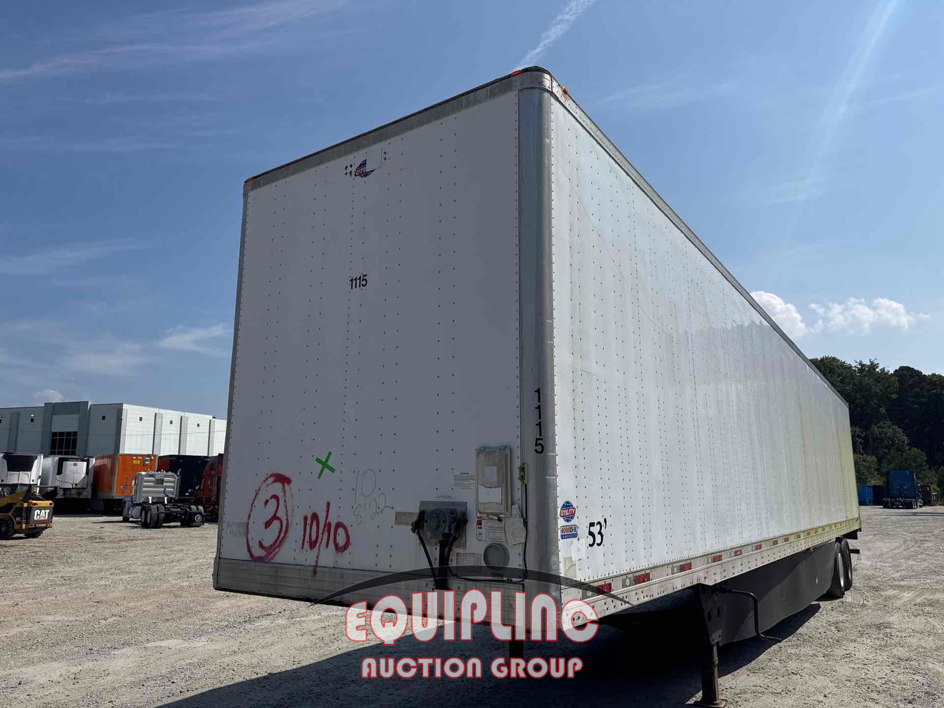 2016 UTILITY VS2DX 53X102 T/A DRY VAN TRAILER