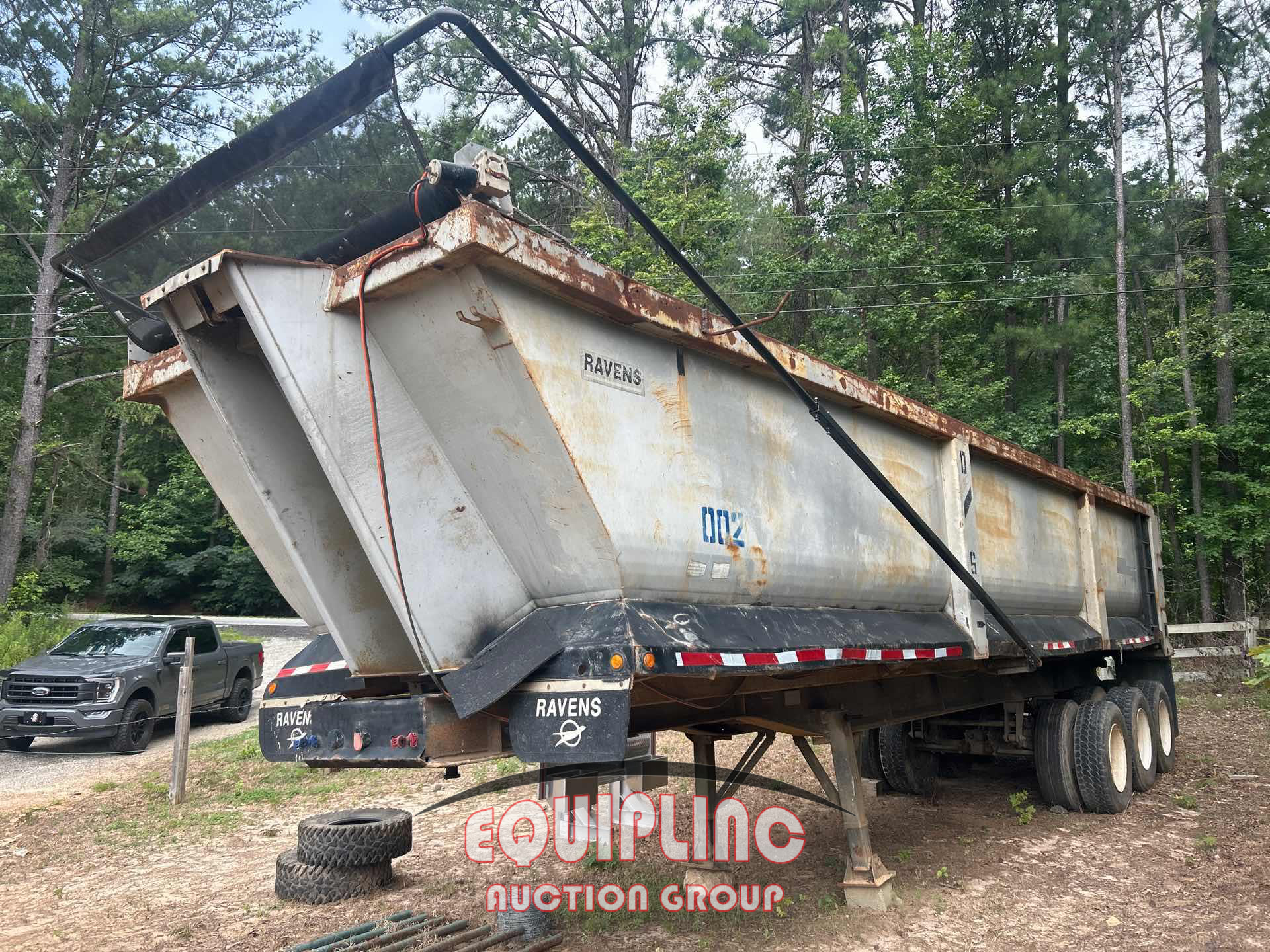 2001 RAVENS FST-34 TRI/A DUMP TRAILER