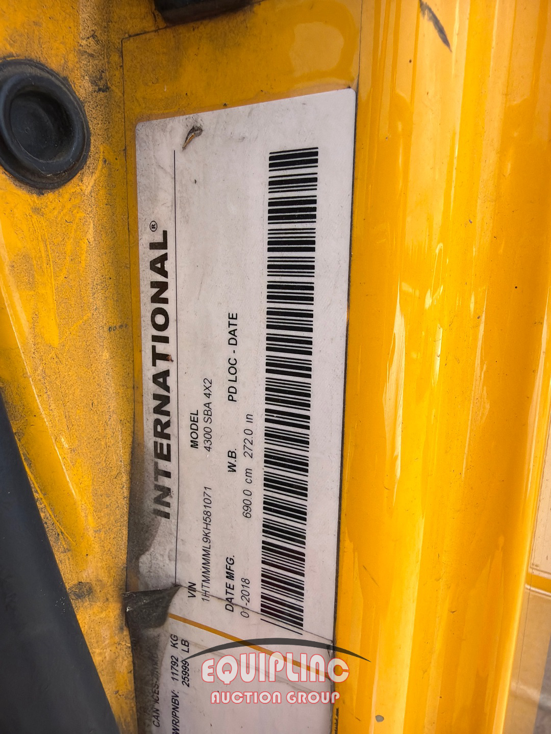 2019 International 4300