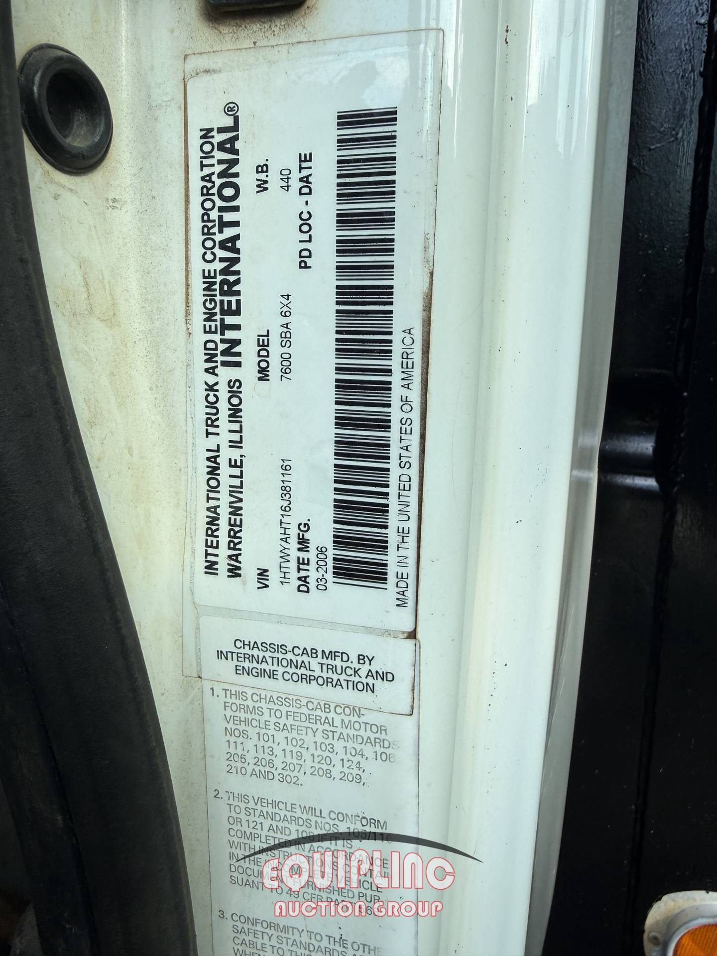 2006 International 7600