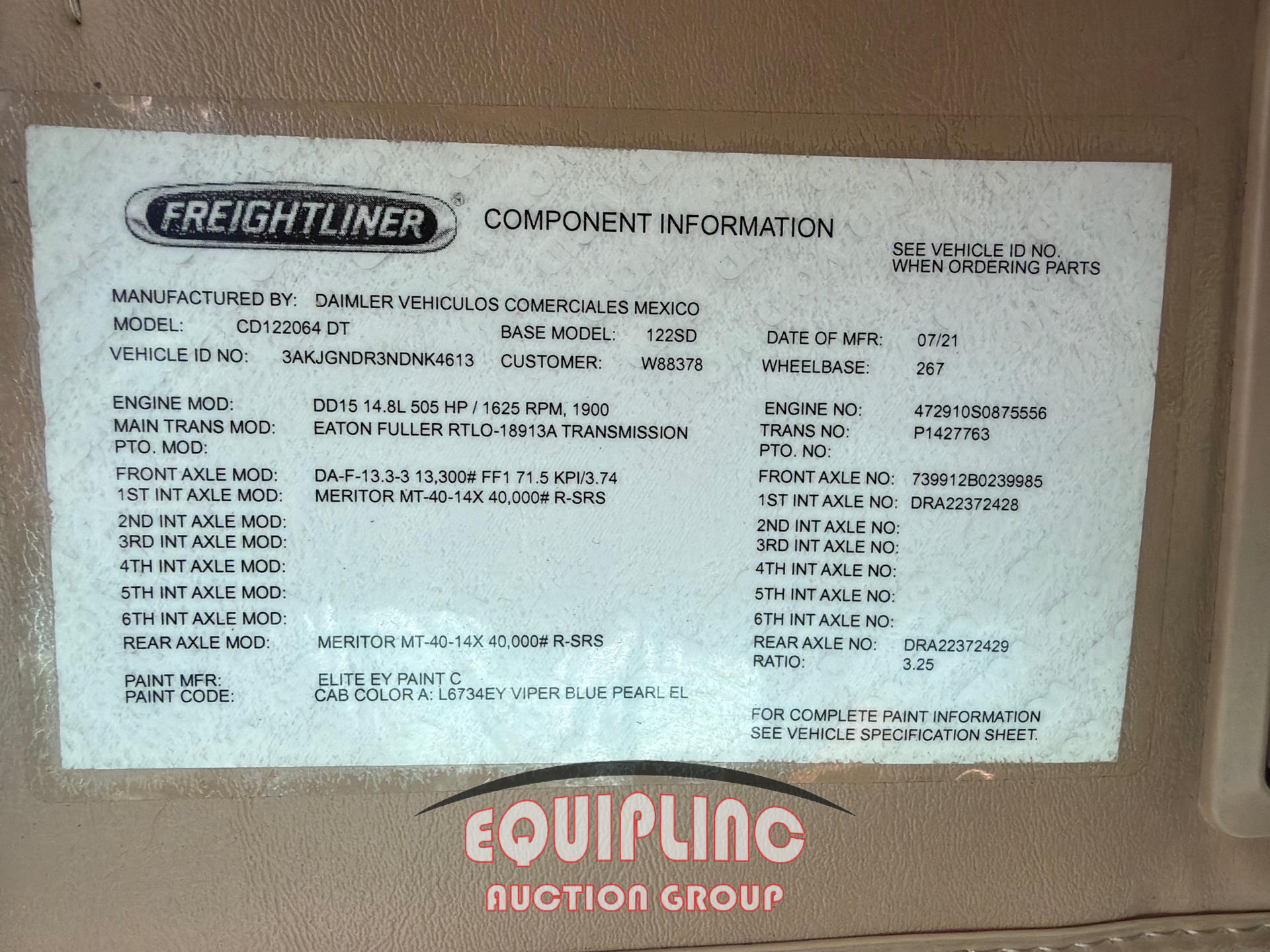2022 Freightliner CASCADIA