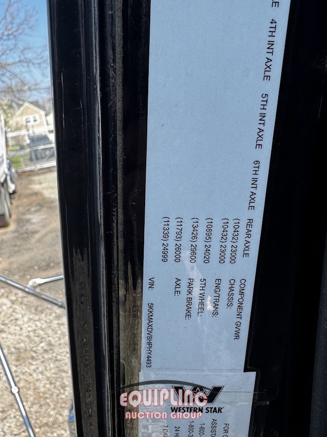 2017 Western Star 4700