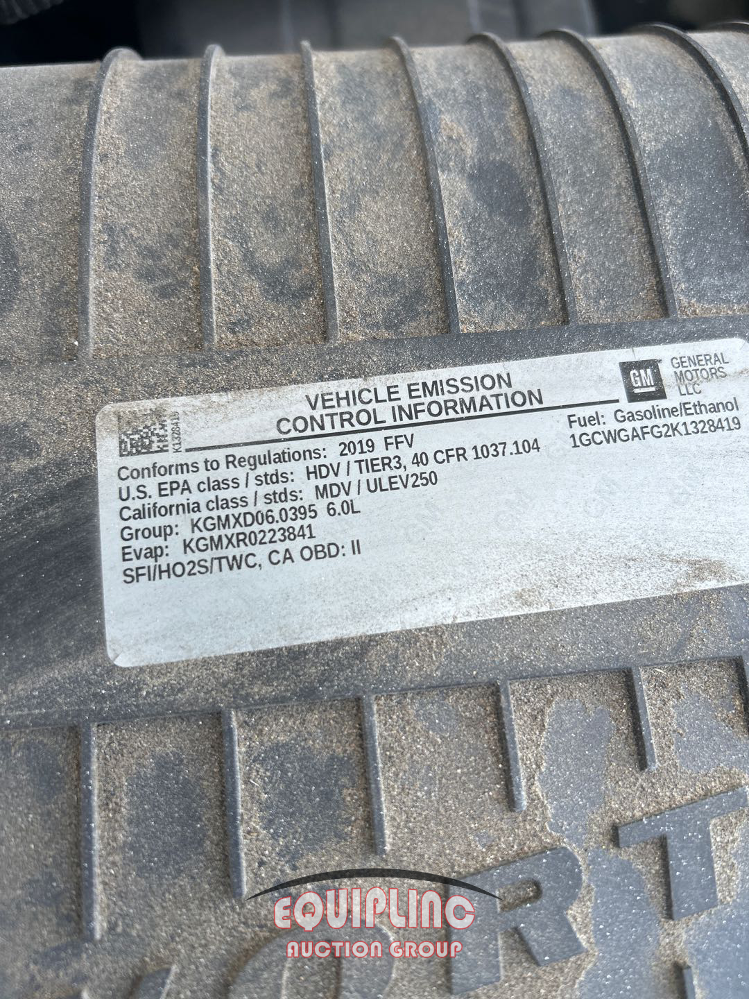 2019 Chevrolet G3500