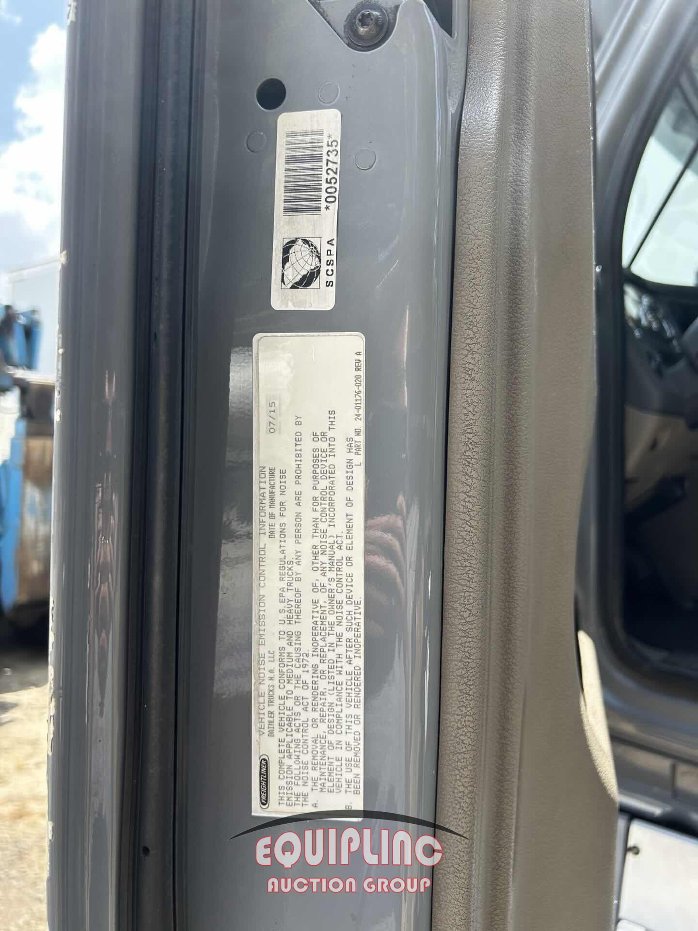 2016 Freightliner CASCADIA
