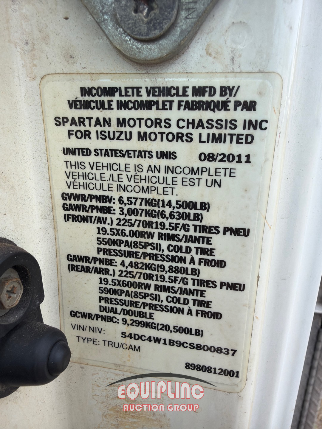2012 Isuzu NPRHD