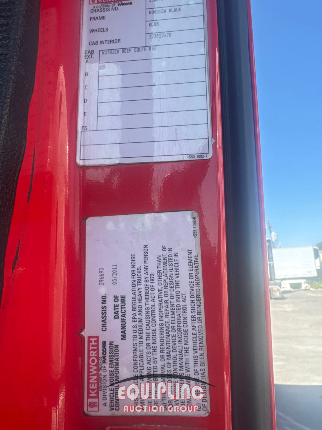 2012 Kenworth T700