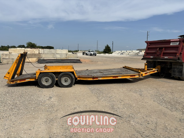 1998 TOW MASTER UTILITY PINTLE HITCH TRAILER