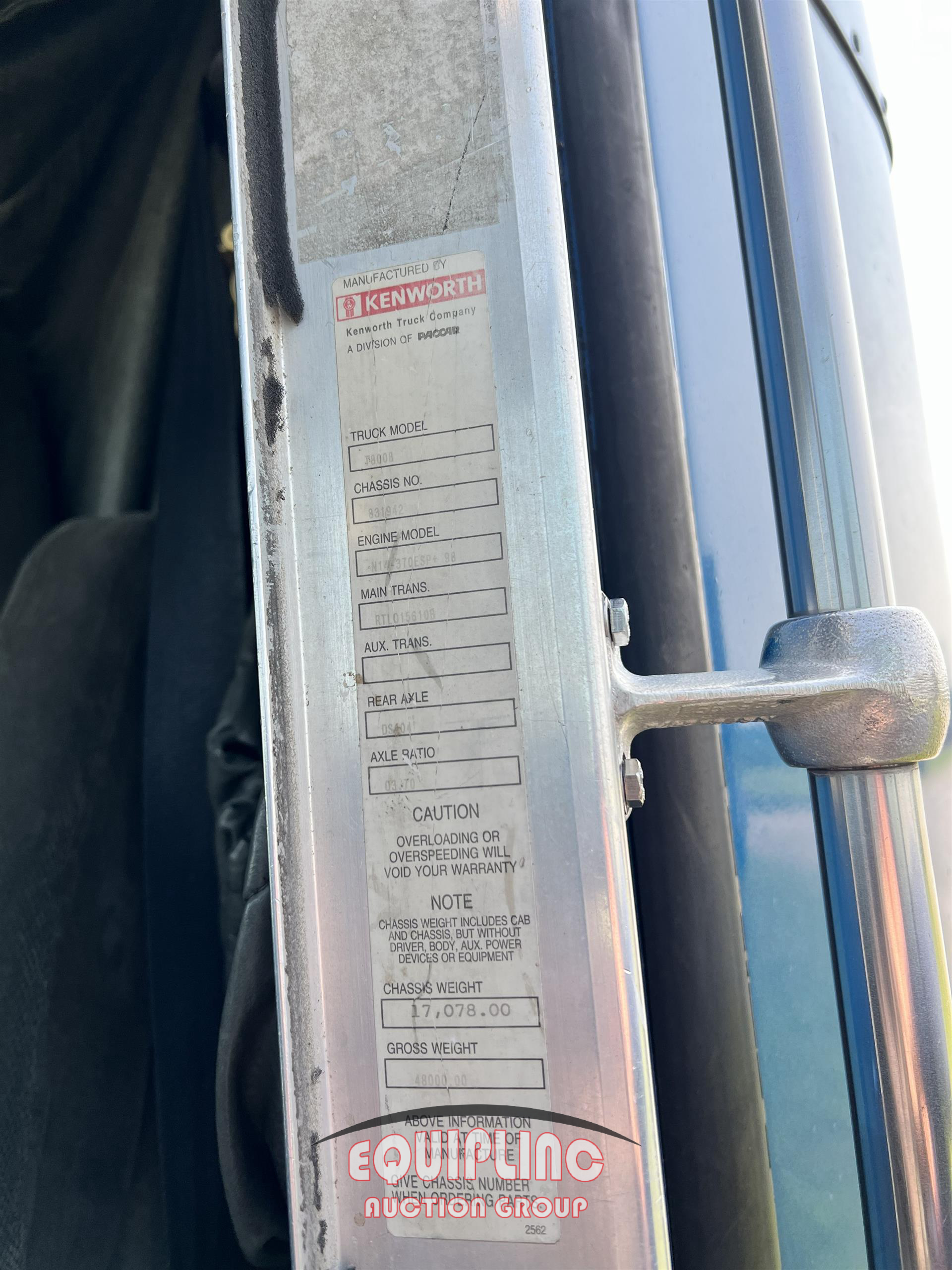 2000 Kenworth T600