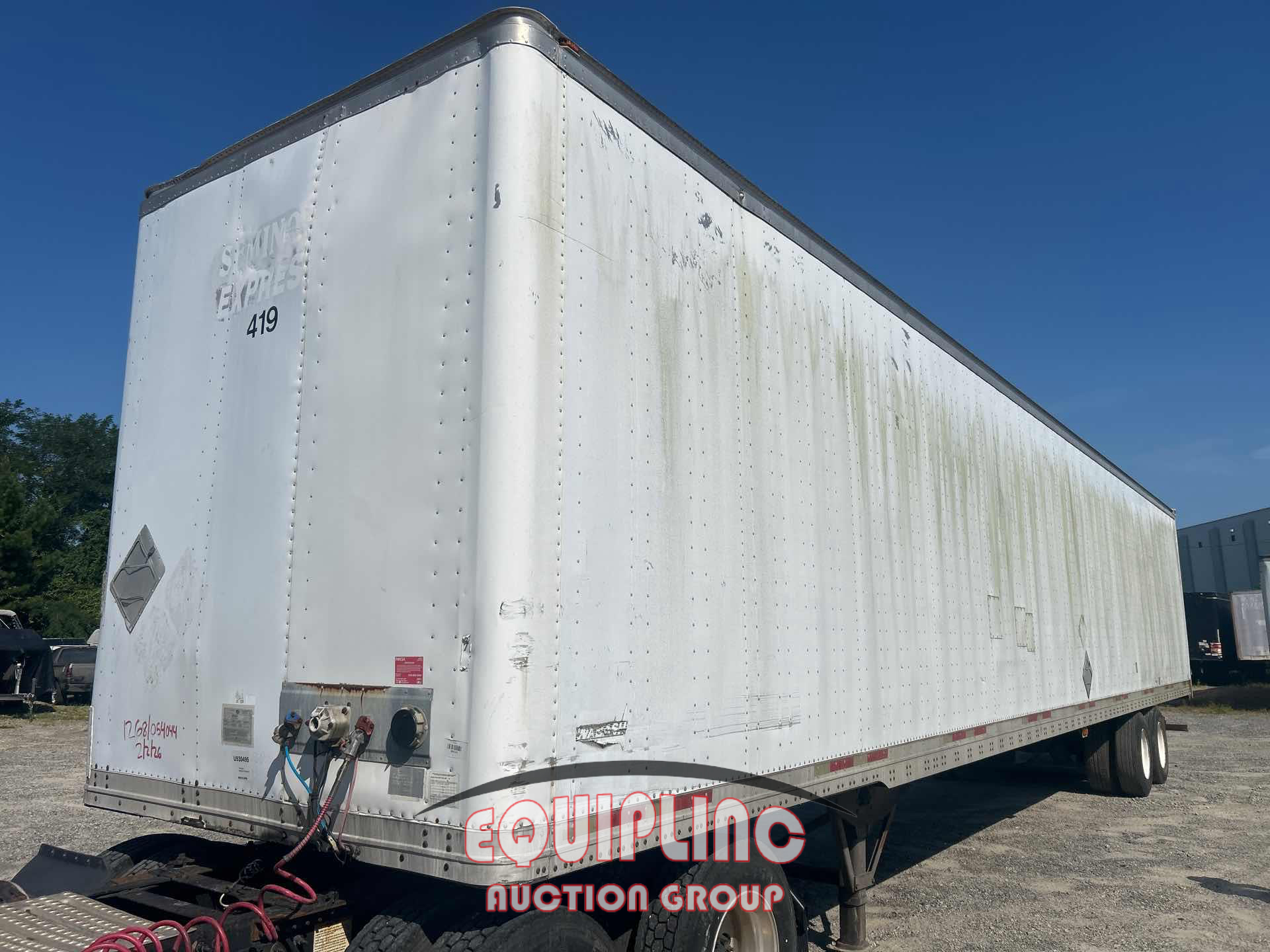 2007 WABASH DVLHHSA T/A 53FT DRY VAN TRAILER