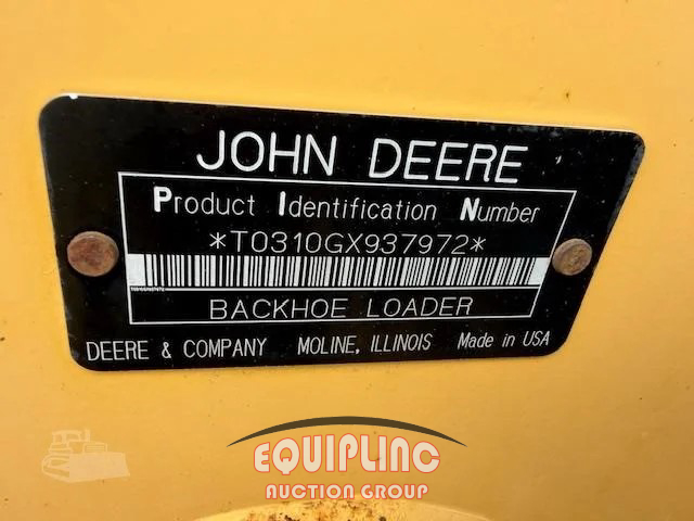 2004 John Deere 310G