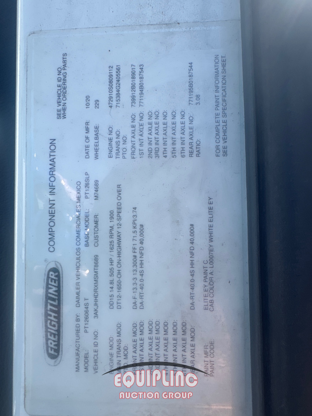 2021 Freightliner CASCADIA