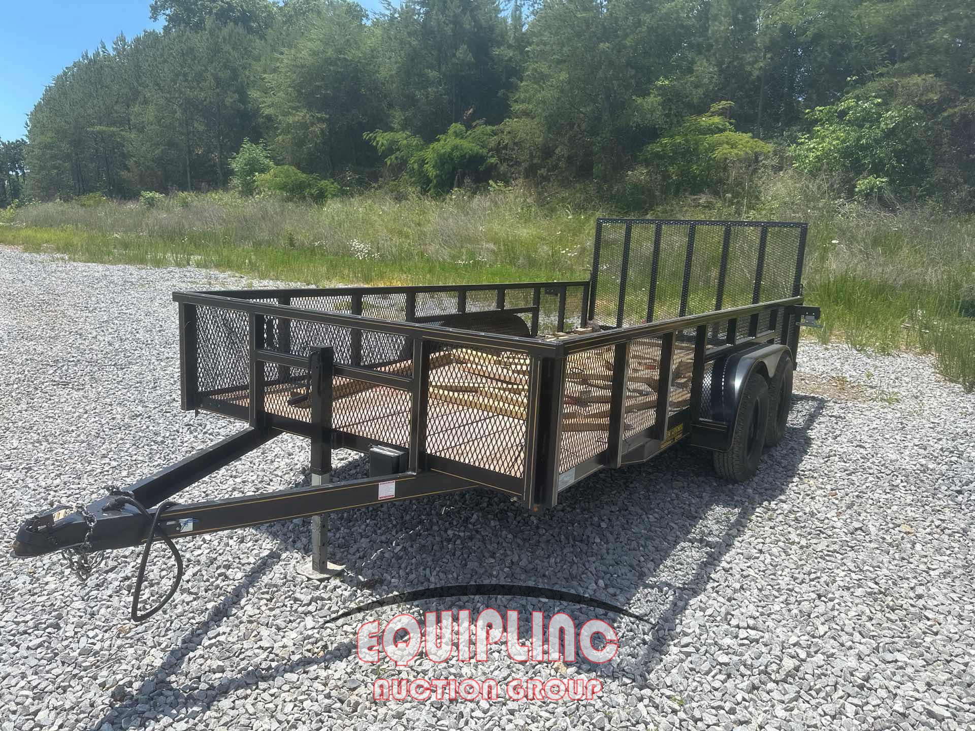 2025 P&T TRAILER 82X16WT T/A 16FT TRAILER